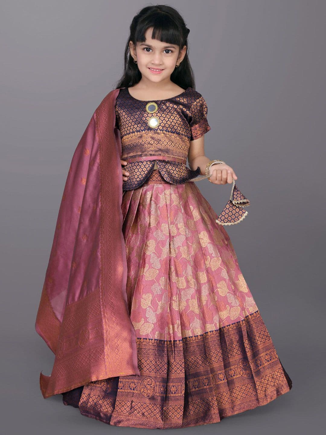 BAESD Girls Ready to Wear Lehenga & Blouse With Dupatta - view 1