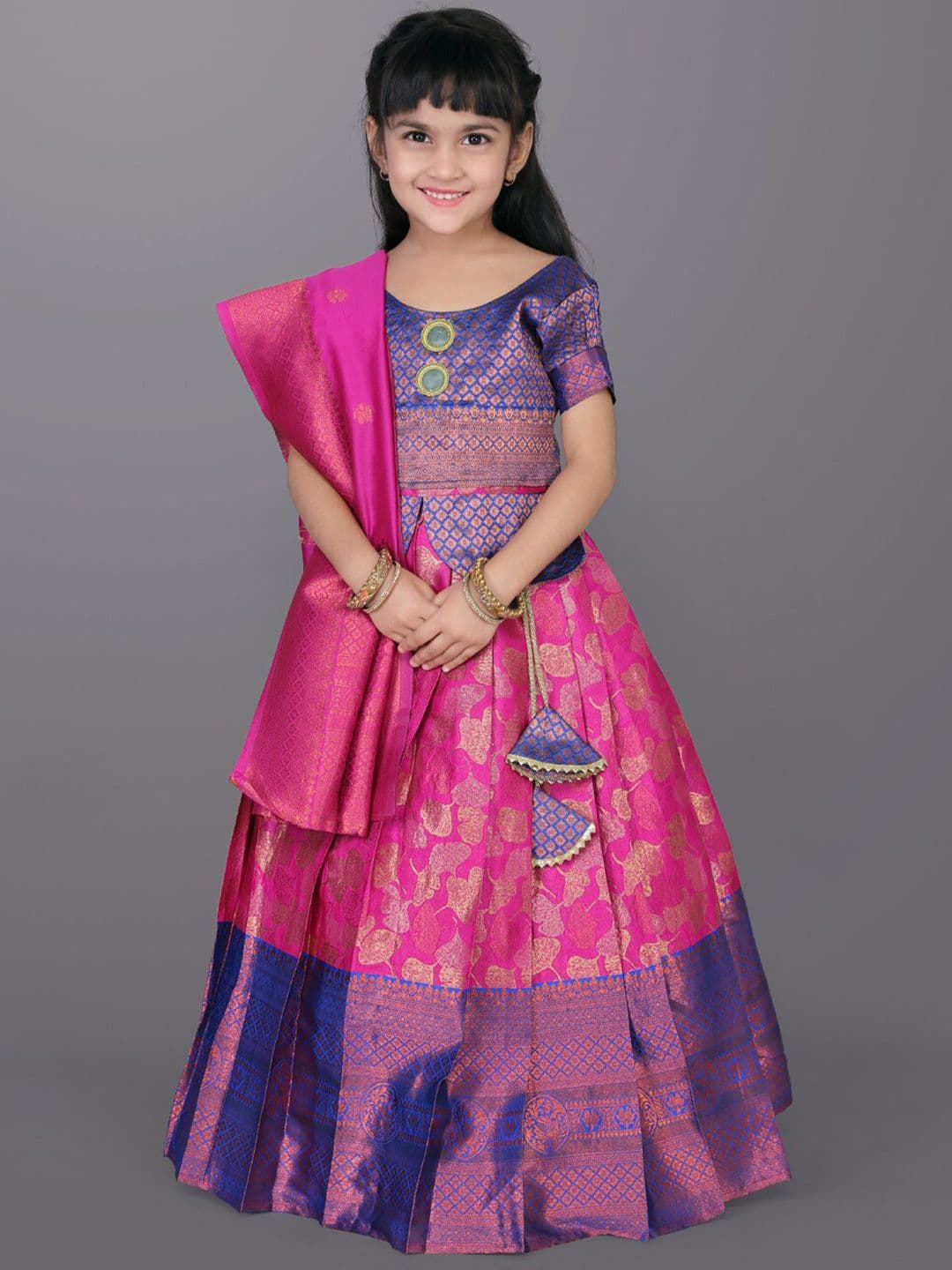 BAESD Girls Ready to Wear Lehenga & Blouse With Dupatta - view 1