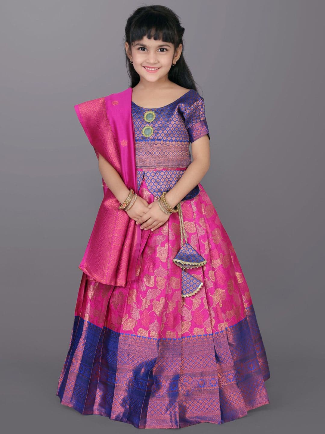 BAESD Girls Ready to Wear Lehenga & Blouse With Dupatta - view 1