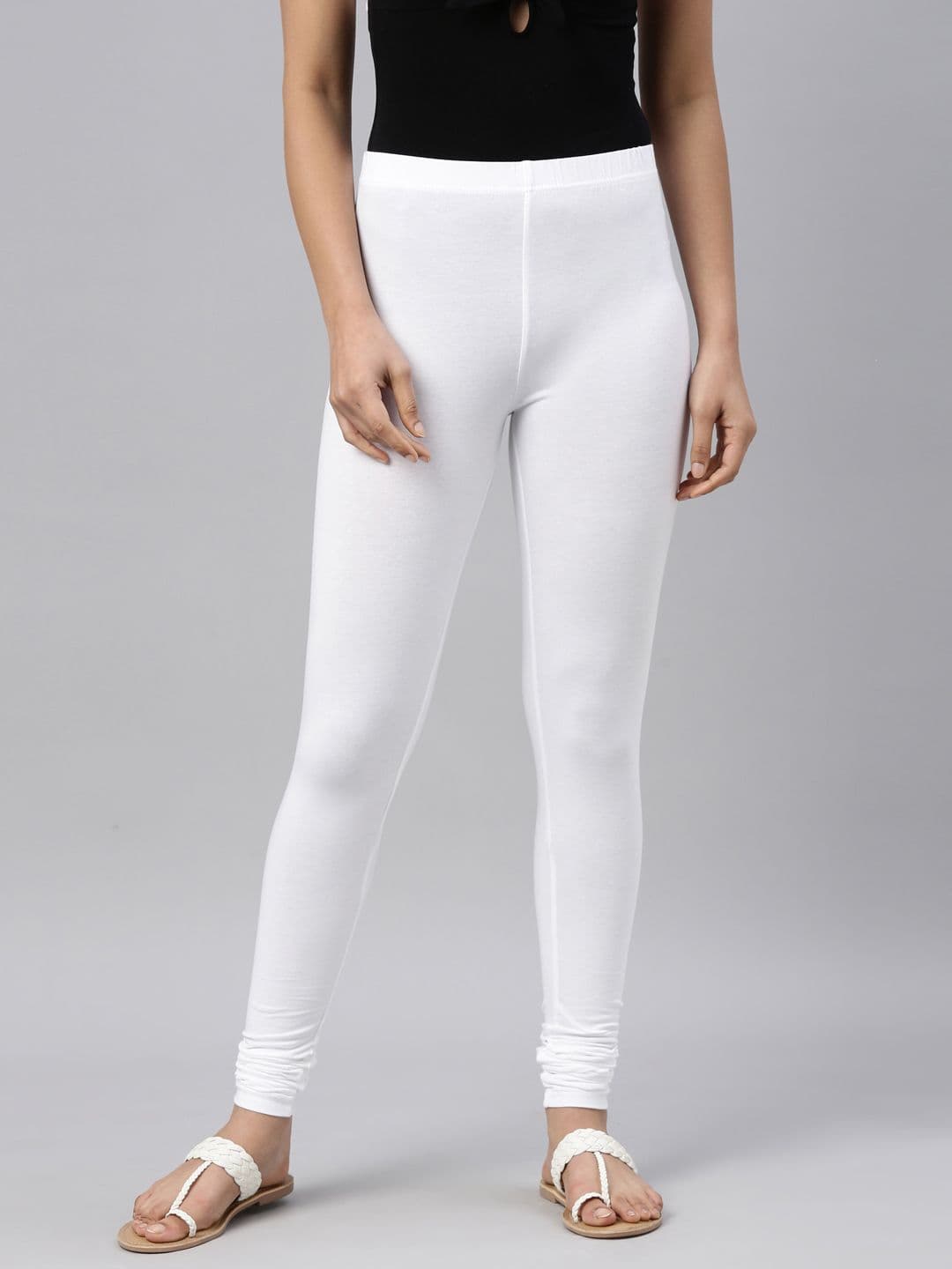 Go Colors Churidar-Length Leggings - view 1