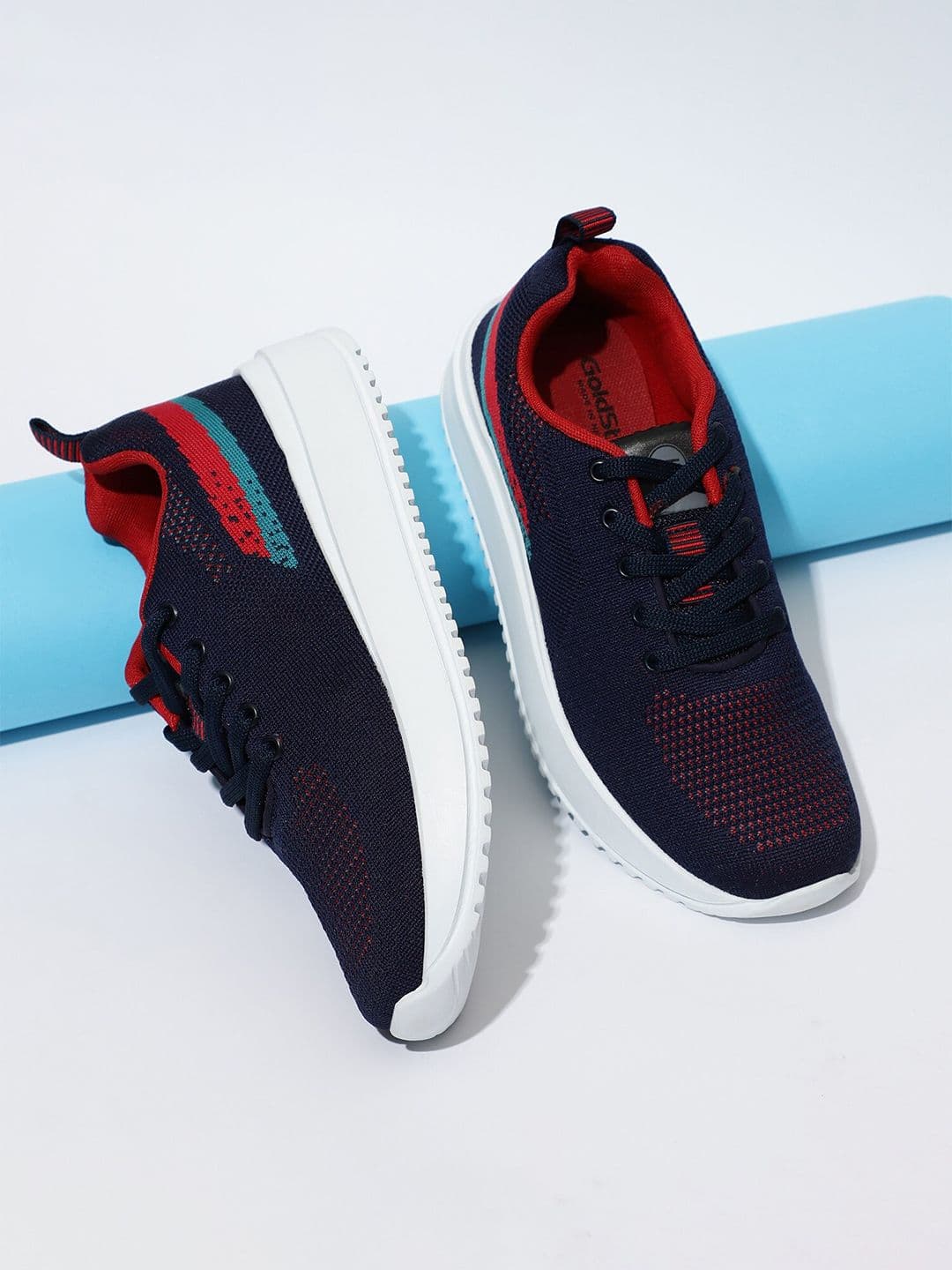 Goldstar Women Mesh Running Non-Marking Shoes - view 1