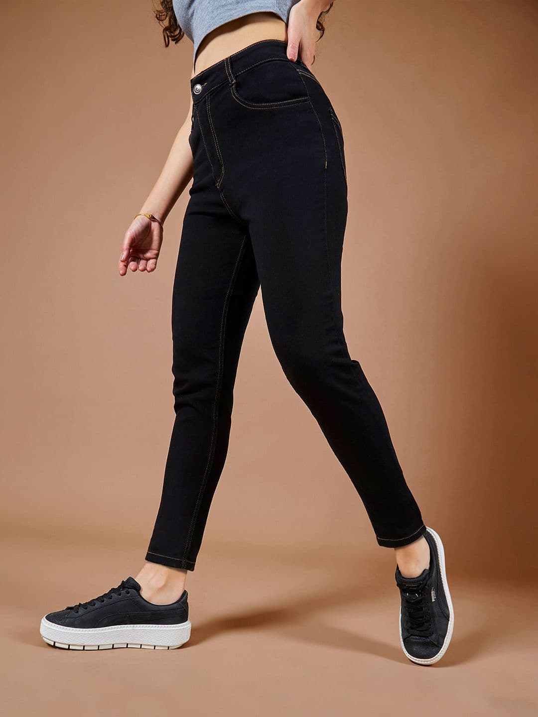 The Roadster Lifestyle Co. Women Skinny-Fit Clean Look Stretchable Jeans - view 1