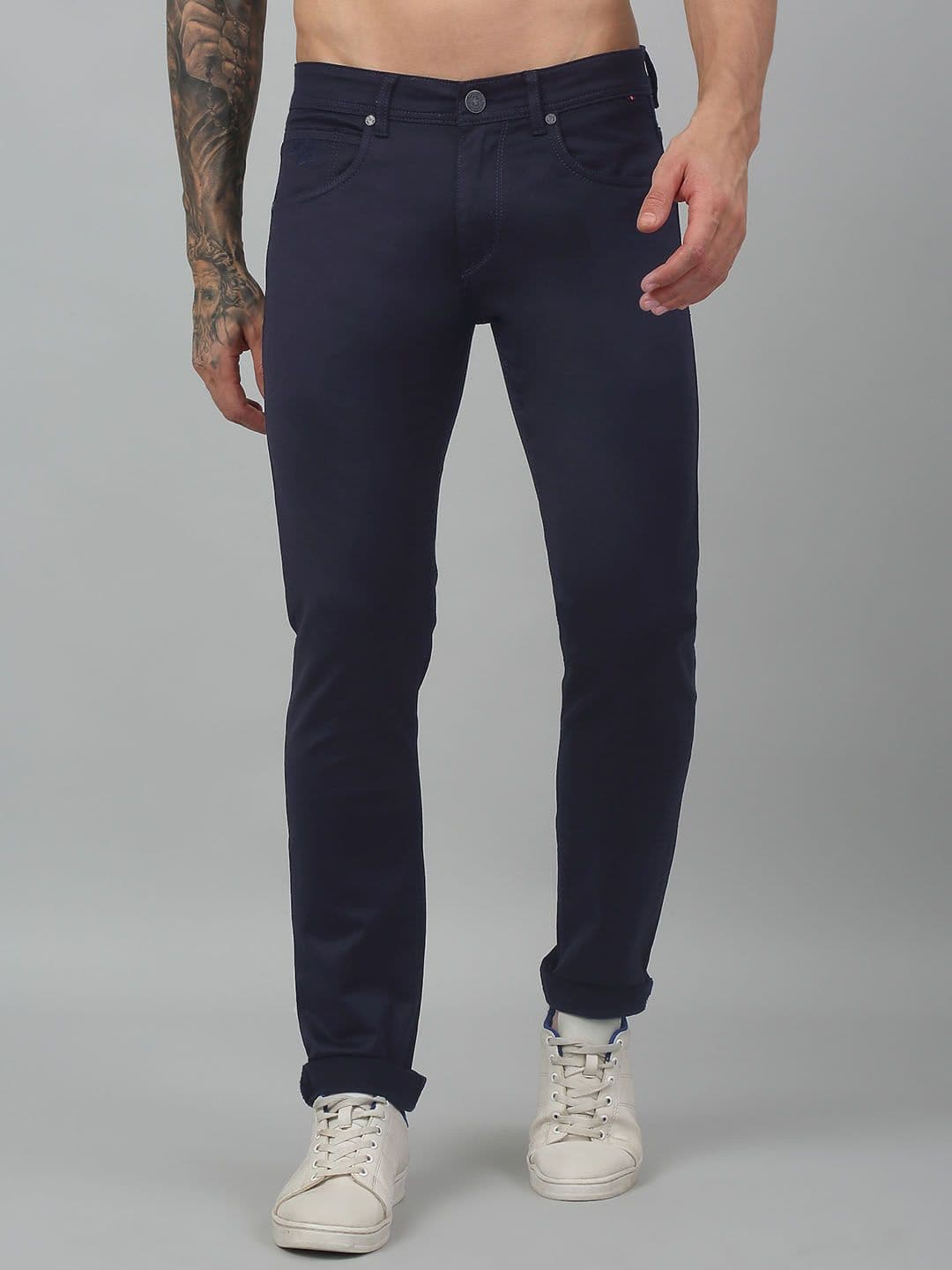 Cantabil Men Comfort Stretchable Jeans - view 1