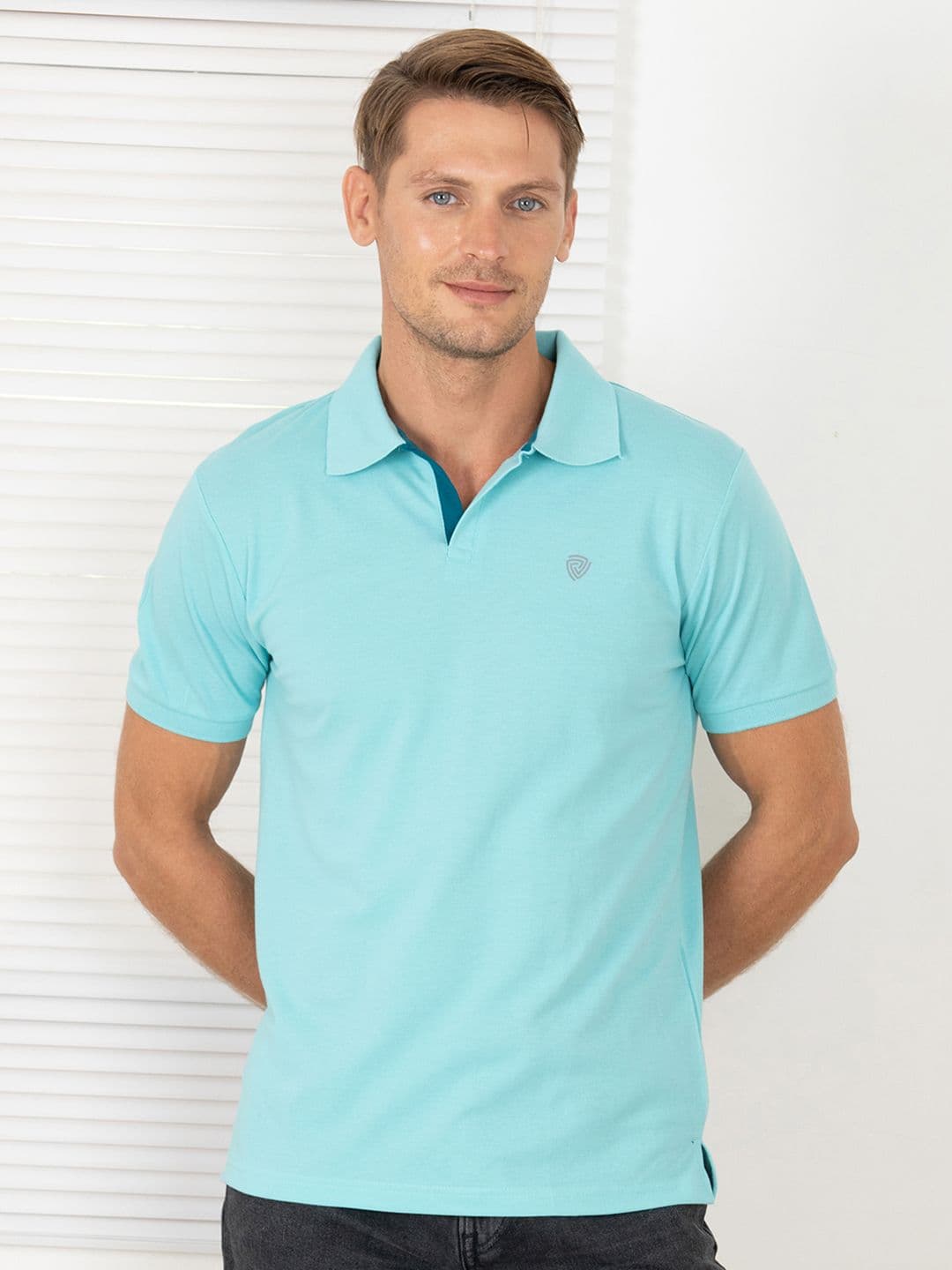 Lux Cozi Polo Collar Lounge Tshirts - view 1
