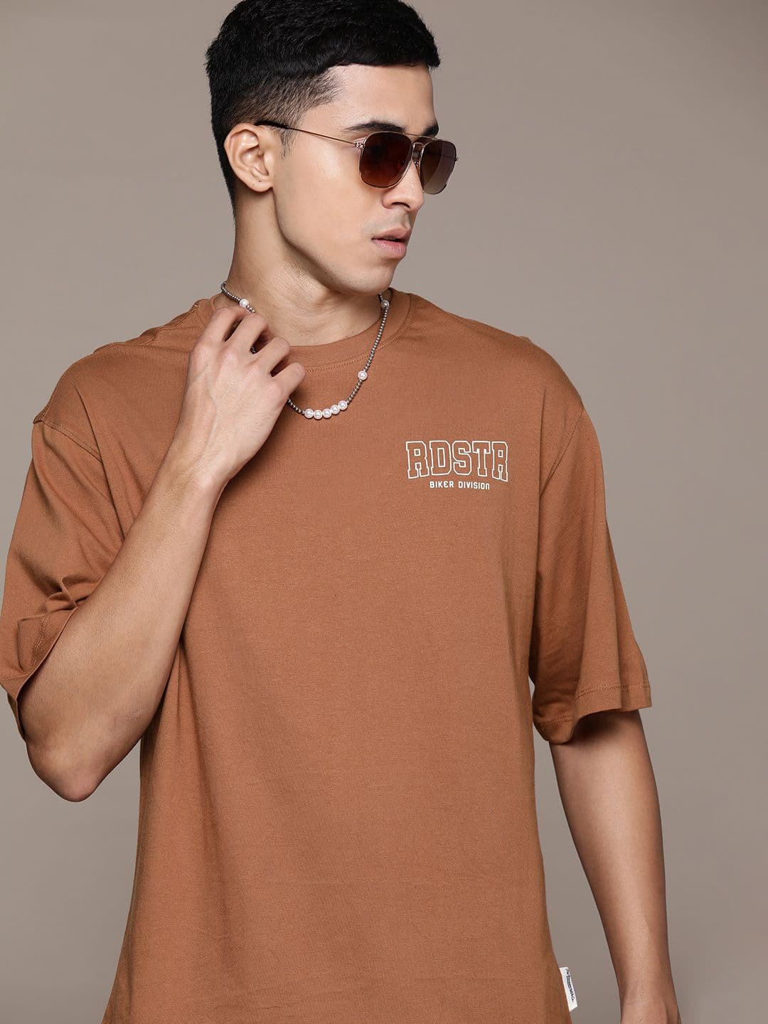 The Roadster Lifestyle Co. Relaxed Fit Pure Cotton T-shirt - view 1