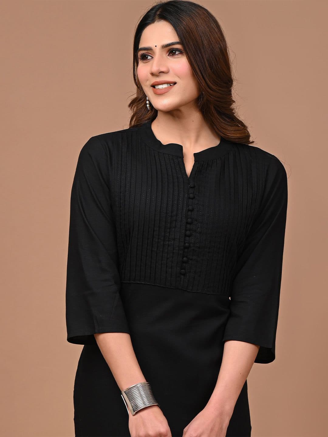 Rimeline Yoke Design Straight Kurta - view 1