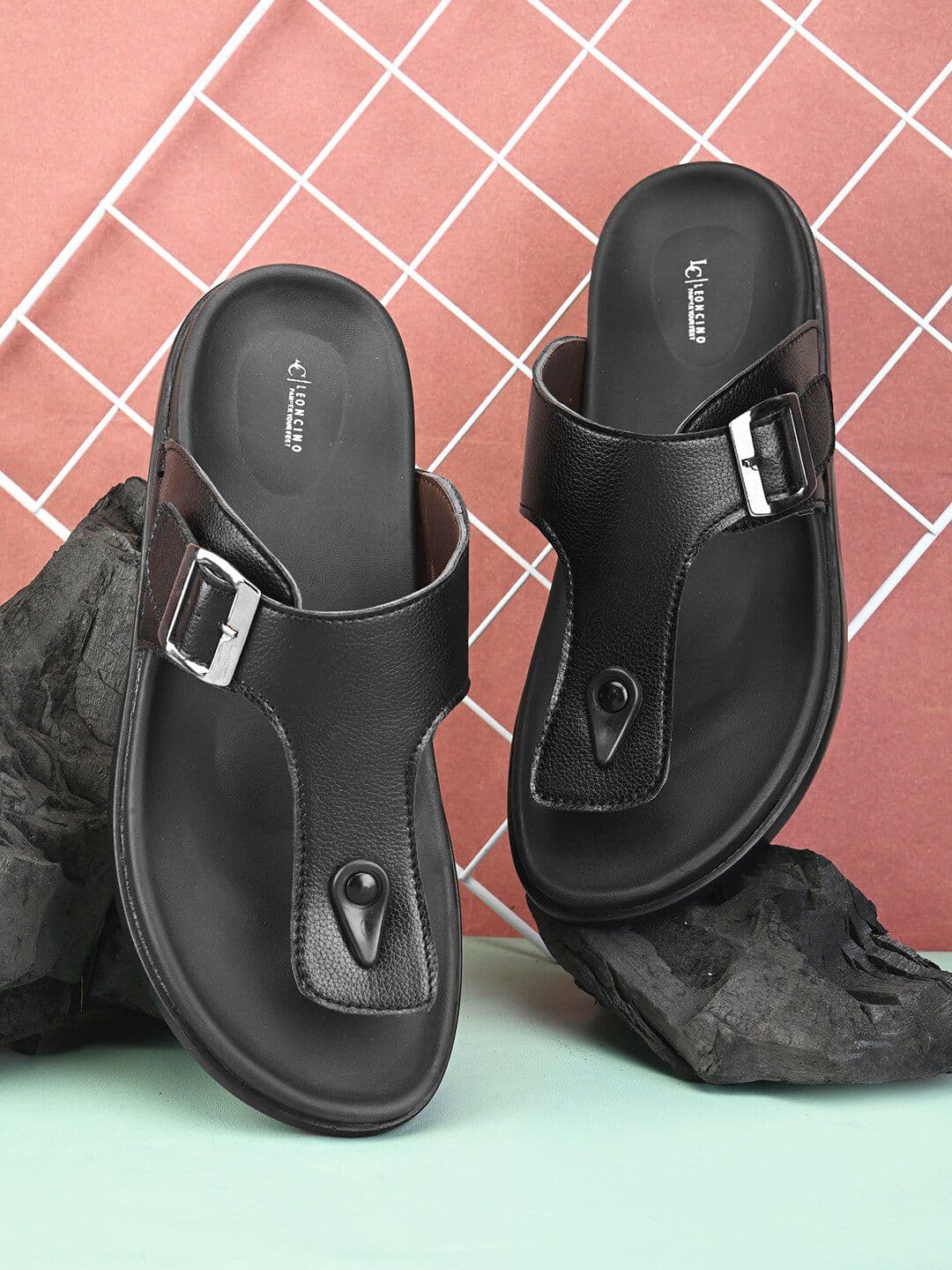 LEONCINO Men Comfort Sandals - view 1