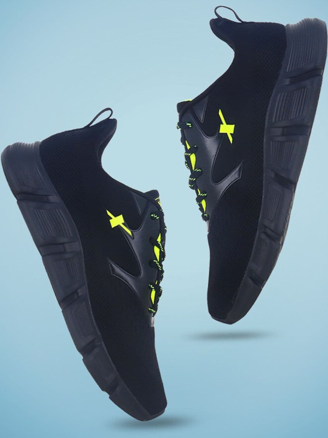 Sparx Men Textured Lace-Up Running Shoes - view 1