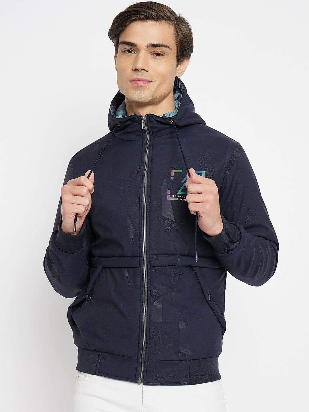 Duke Hooded Bomber Jacket - view 1