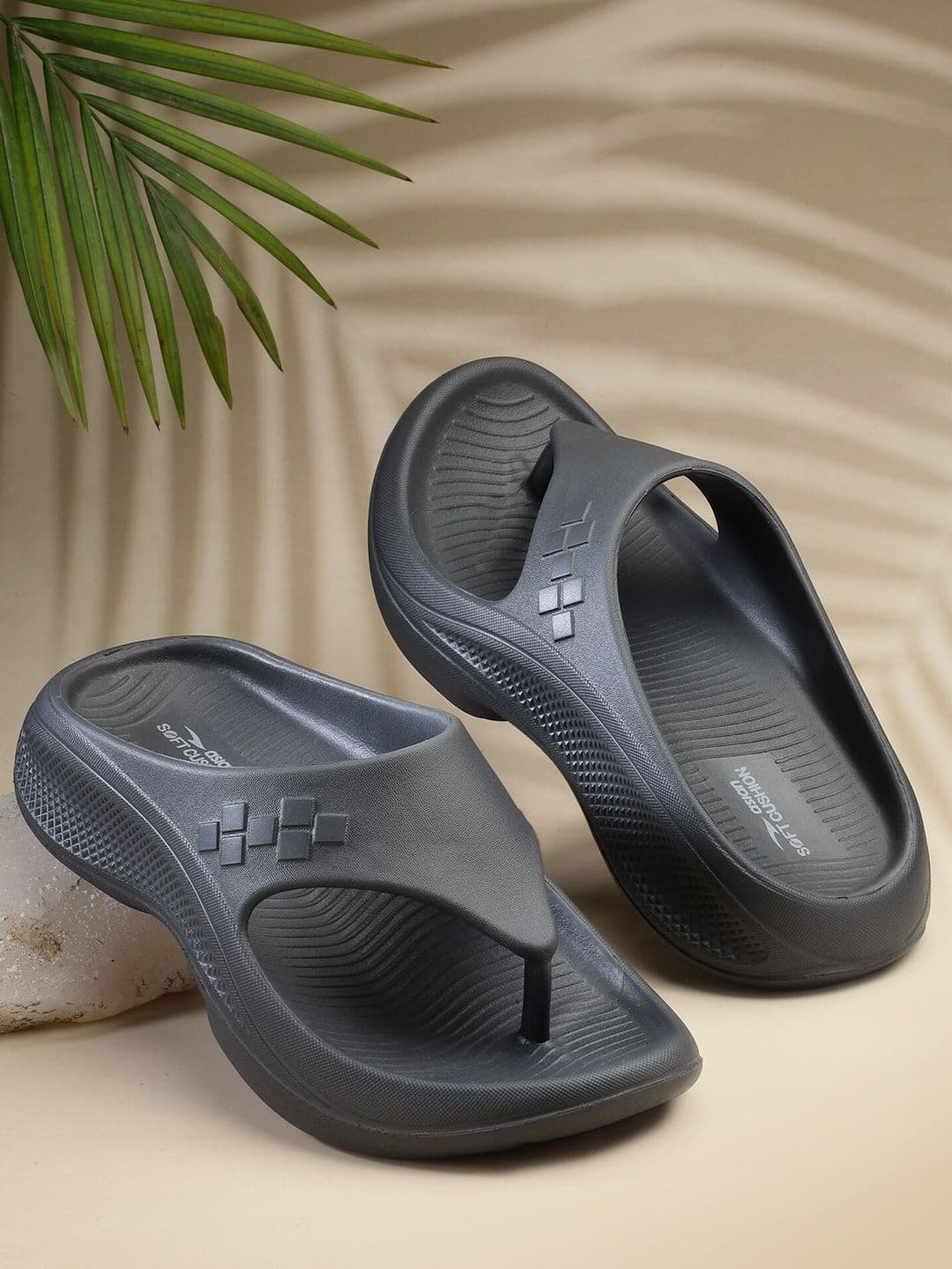 ASIAN Men Textured Clogs - view 1
