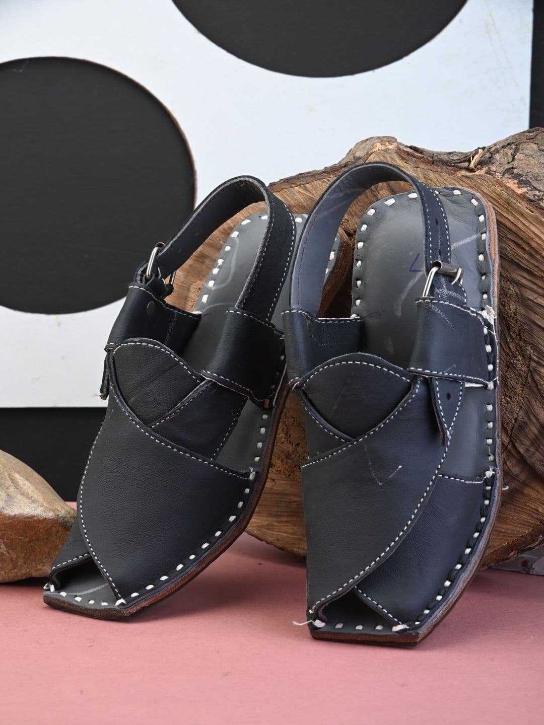 Apratim Men Leather Comfort Sandals - view 1
