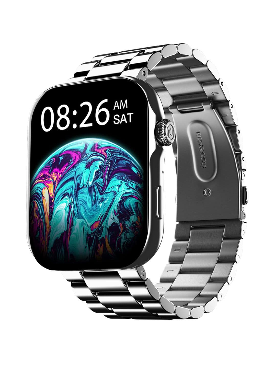 NOISE Ultra 3 1.96" AMOLED Display, Premium Metallic Build Smartwatch
