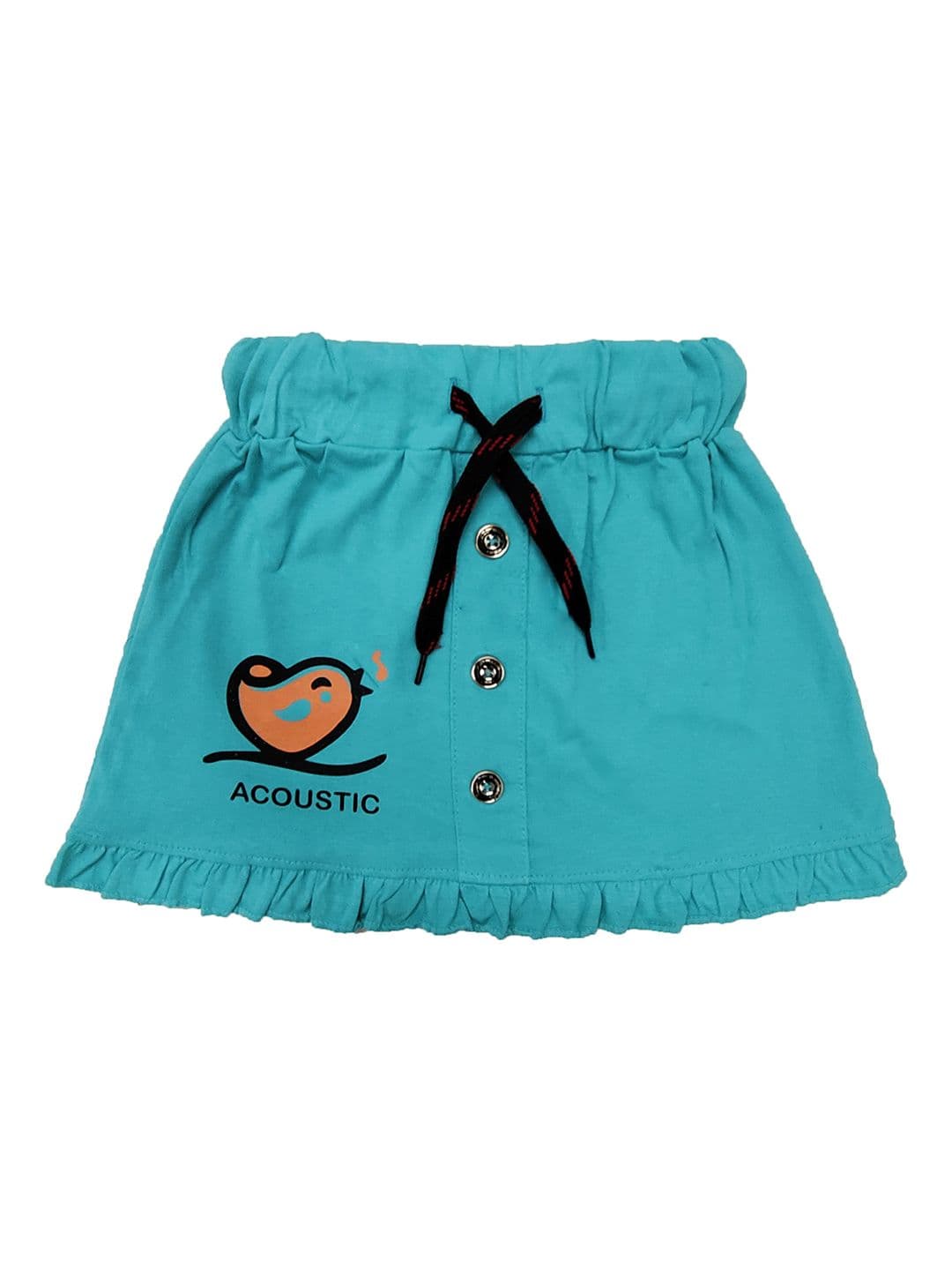 BAESD Girls Printed Pure Cotton Knee Length Skort - view 1