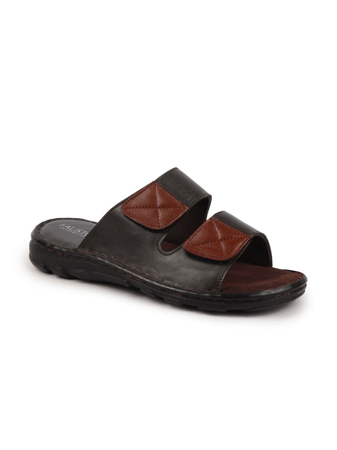 FAUSTO Men Leather Comfort Sandals - view 1