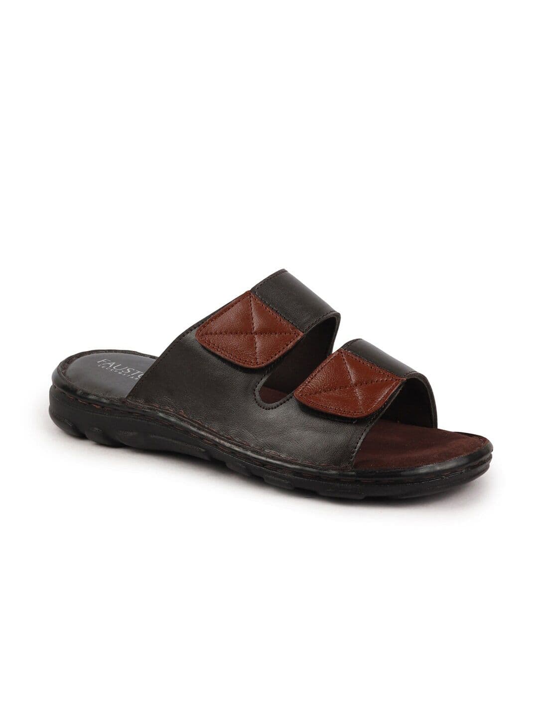 FAUSTO Men Leather Comfort Sandals - view 1