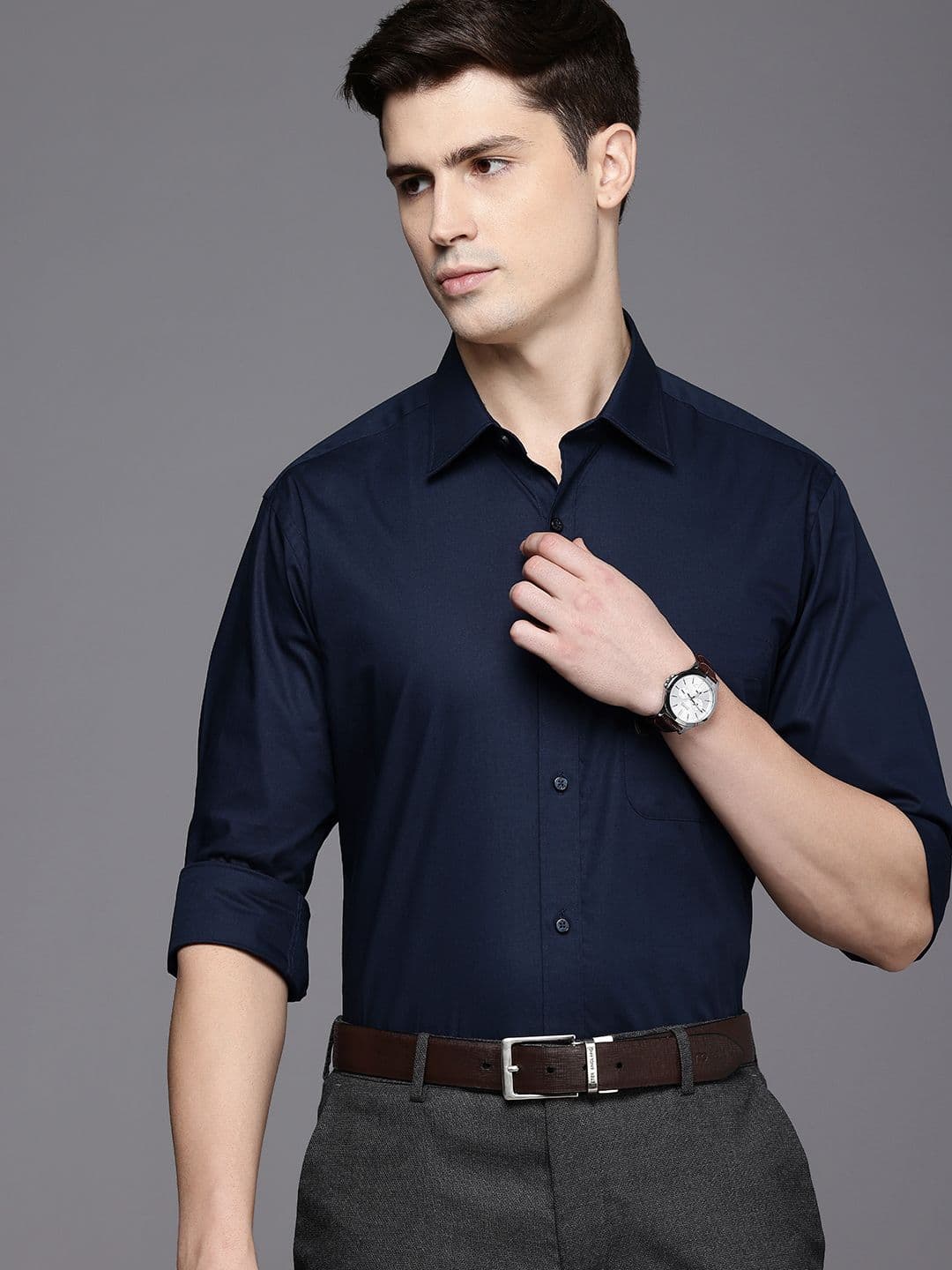 Raymond Slim Fit Pure Cotton Formal Shirt