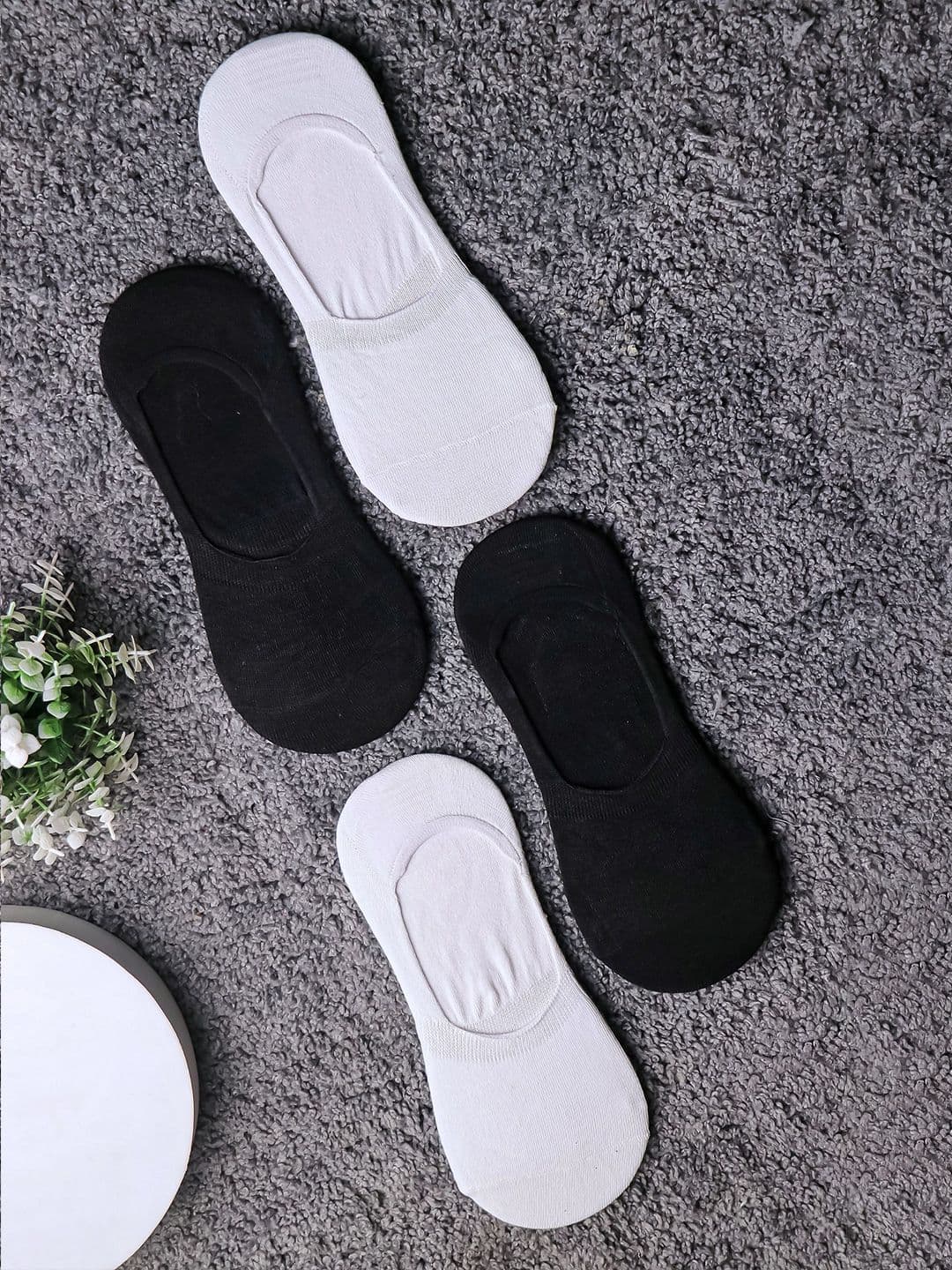 Brauch Men Pack Of 4 Shoe-Liner Socks - view 1