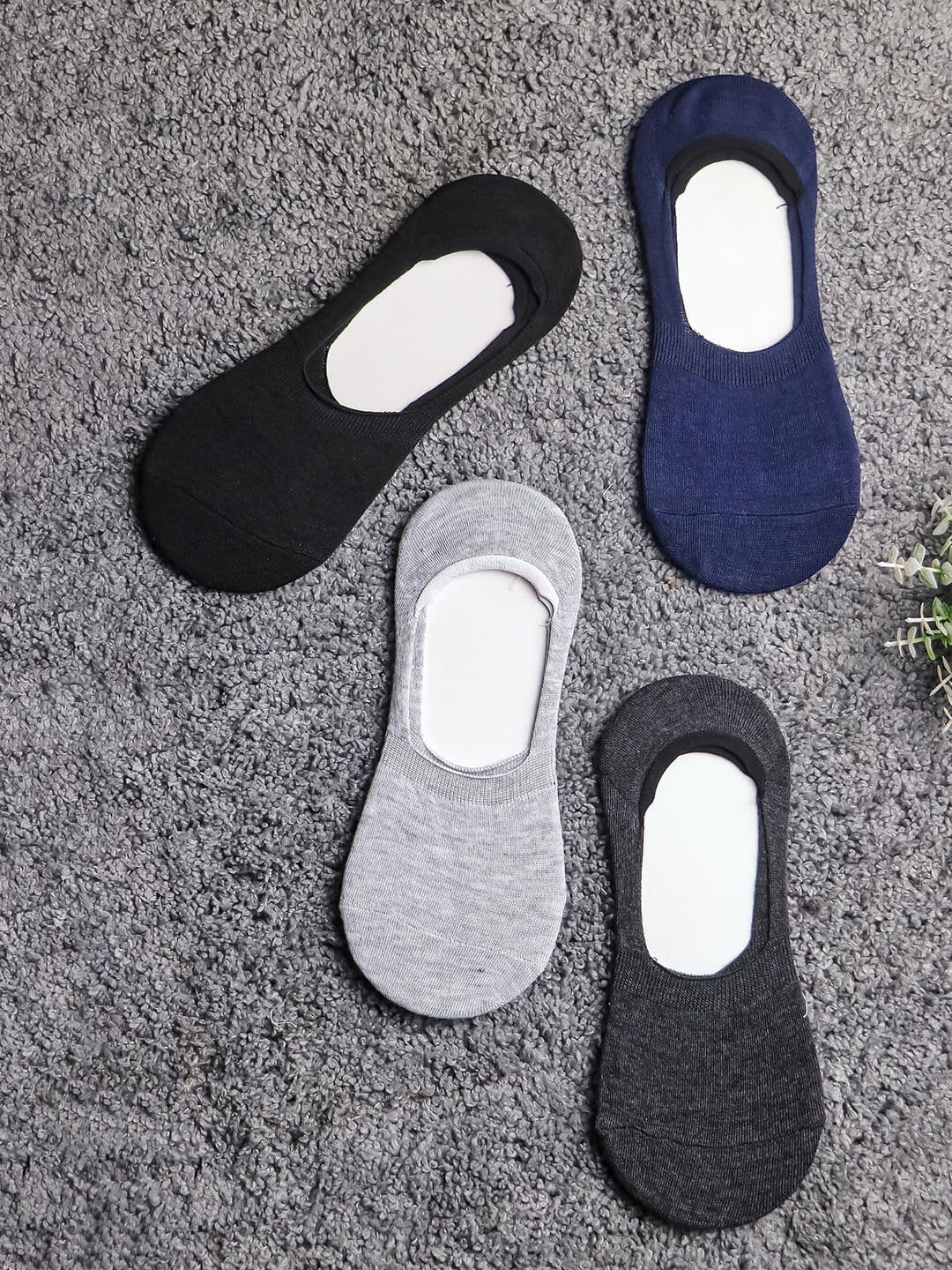 Brauch Pack Of 4 Assorted Shoe-Liner Socks - view 1
