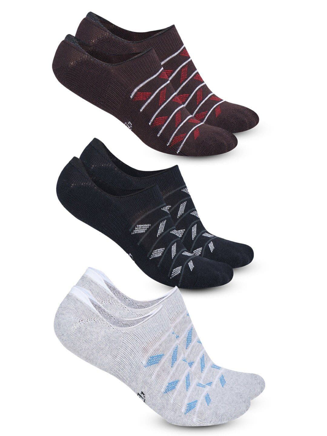 Dollar Socks Men Pack of 3 Ankle-Length Cotton Socks - view 1