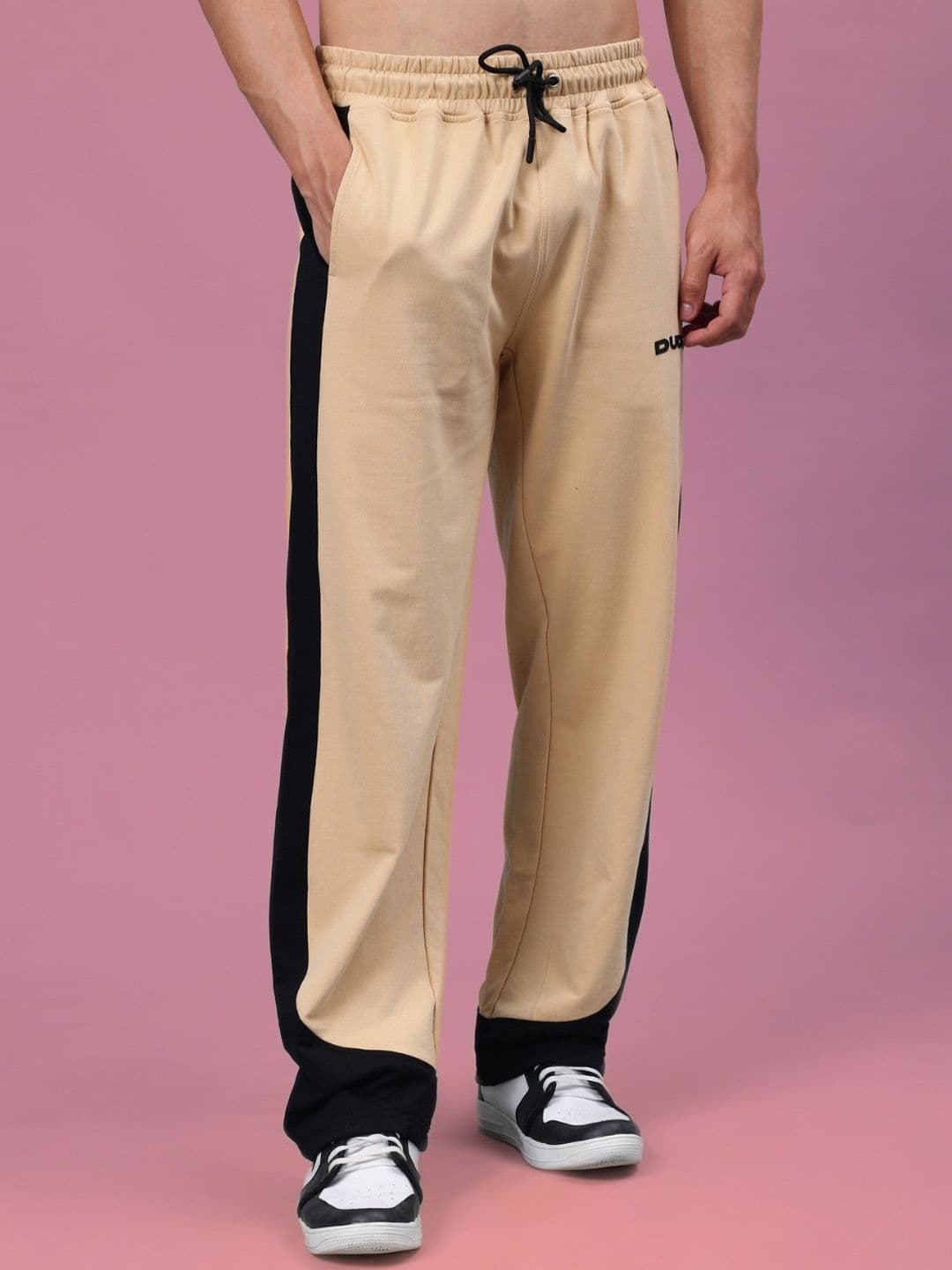 WEARDUDS Men Self Design Cotton Relaxed Fit Track Pants - view 1