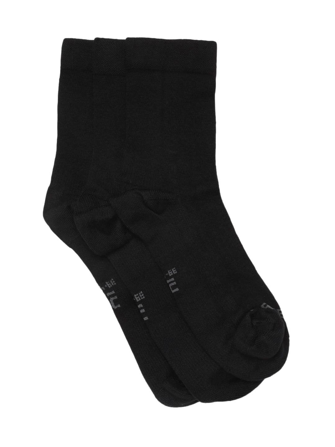 Decathlon Men Black RS 160 Stability Tennis Socks Pack of 3 - view 1