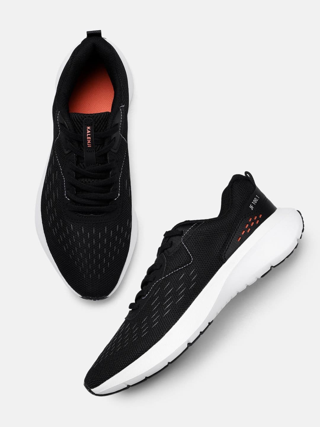 Decathlon Kalenji - Women Black Jogflow 100.1 Cushioned Running Shoes - view 1