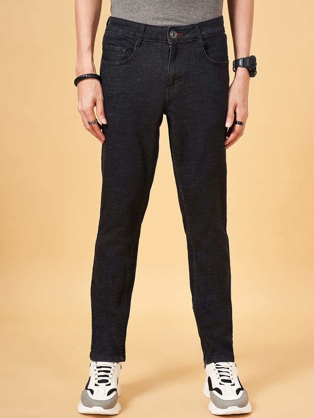 SF JEANS by Pantaloons Men Mid Rise Slim Fit Jeans - view 1