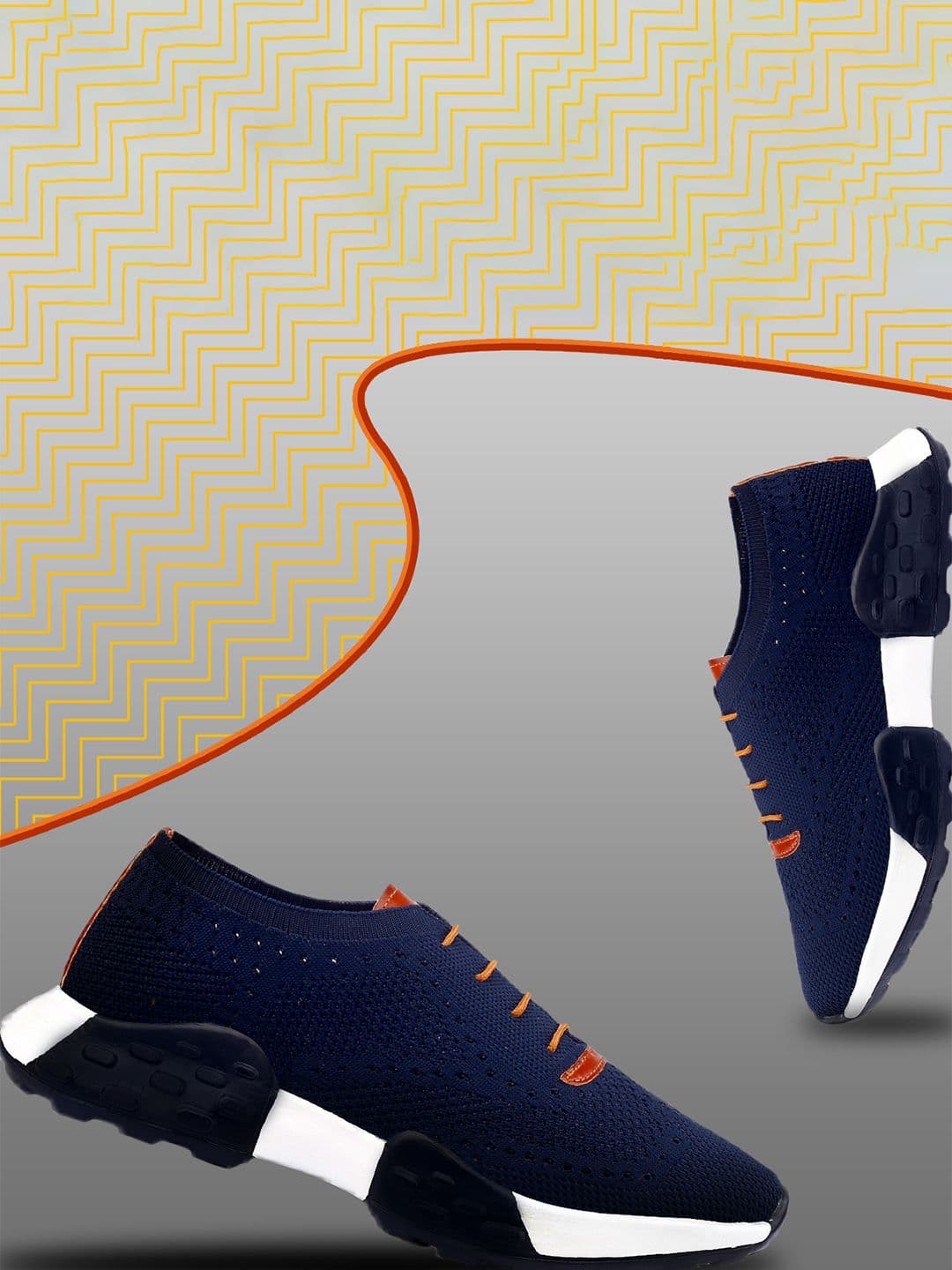 Bxxy Men Textured Lace-Up Running Shoes - view 1