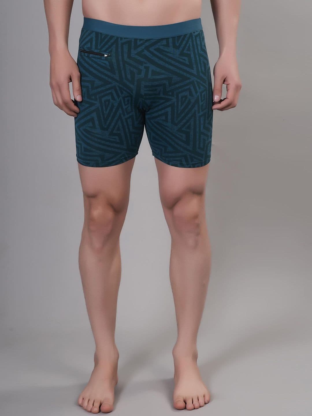 Apraa & Parma Men Geometric Printed Swim Shorts - view 1