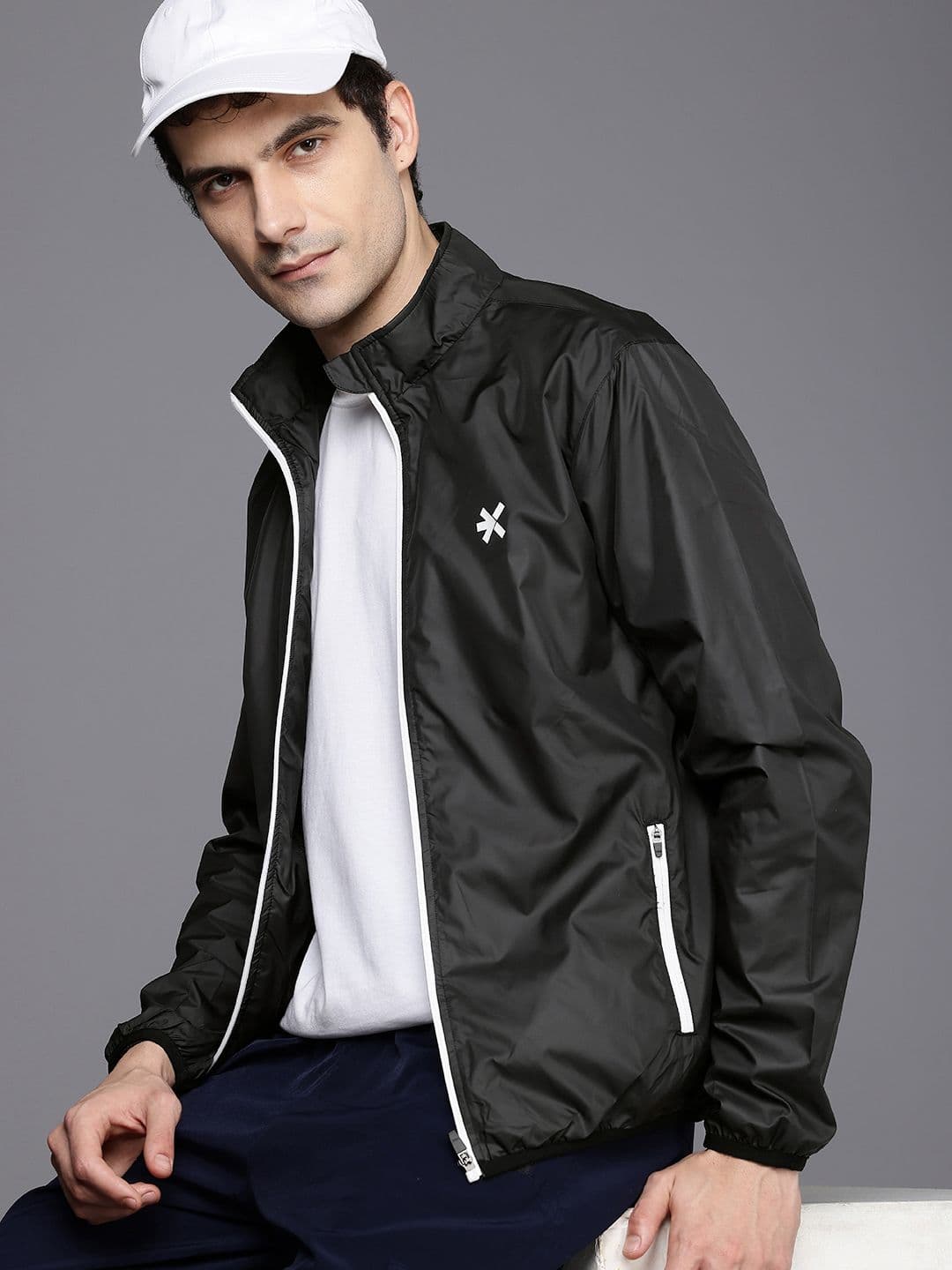HRX by Hrithik Roshan Rapid-Dry & Antimicrobial Finish Outdoor Sporty Jacket - view 1