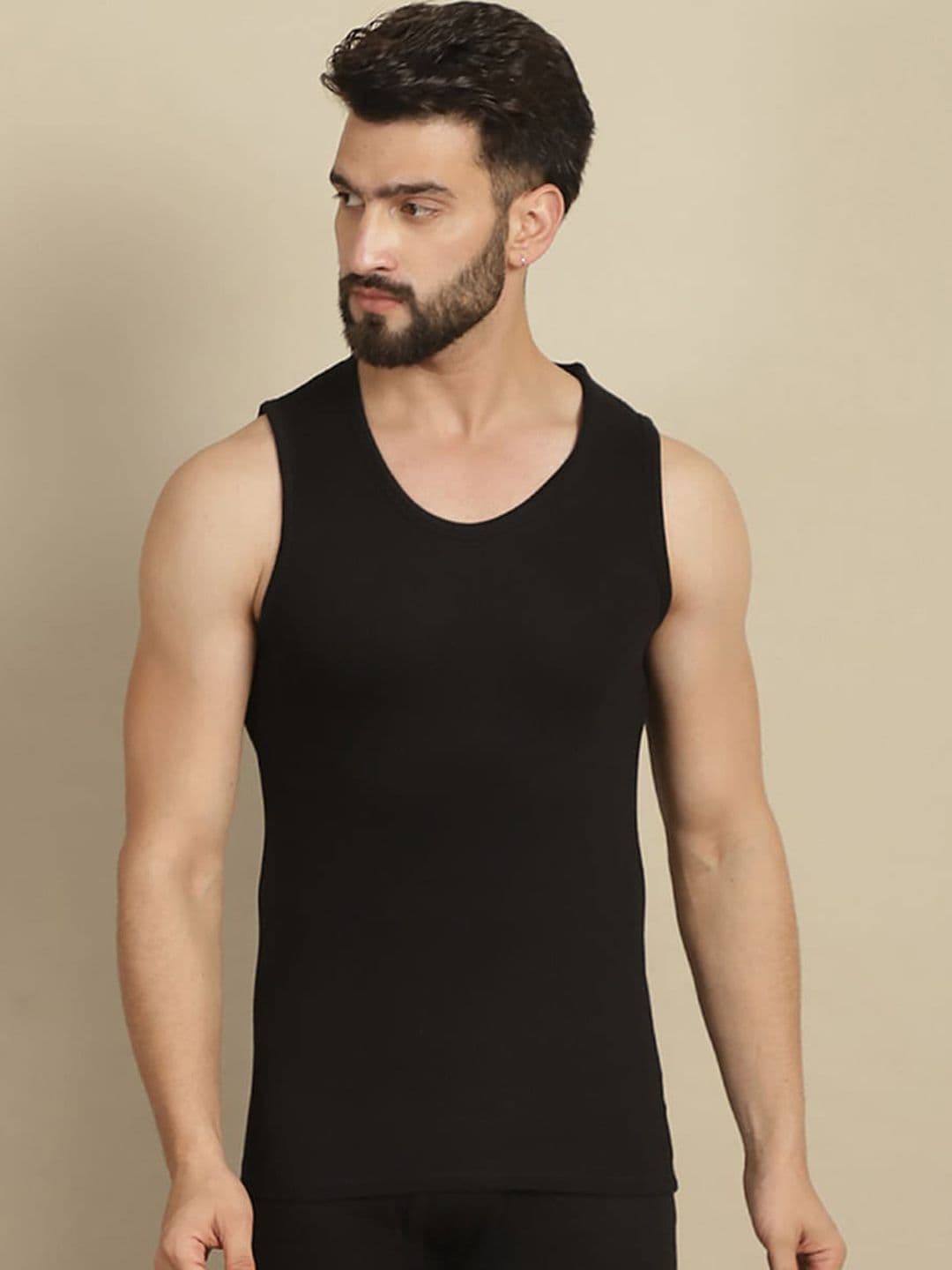 Aerowarm Ribbed Sleeveless Thermal T-shirt - view 1