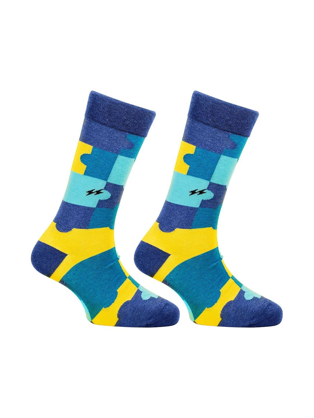 Papa Socks Unisex Printed Anti-Bacterial Calf-Length Socks - view 1
