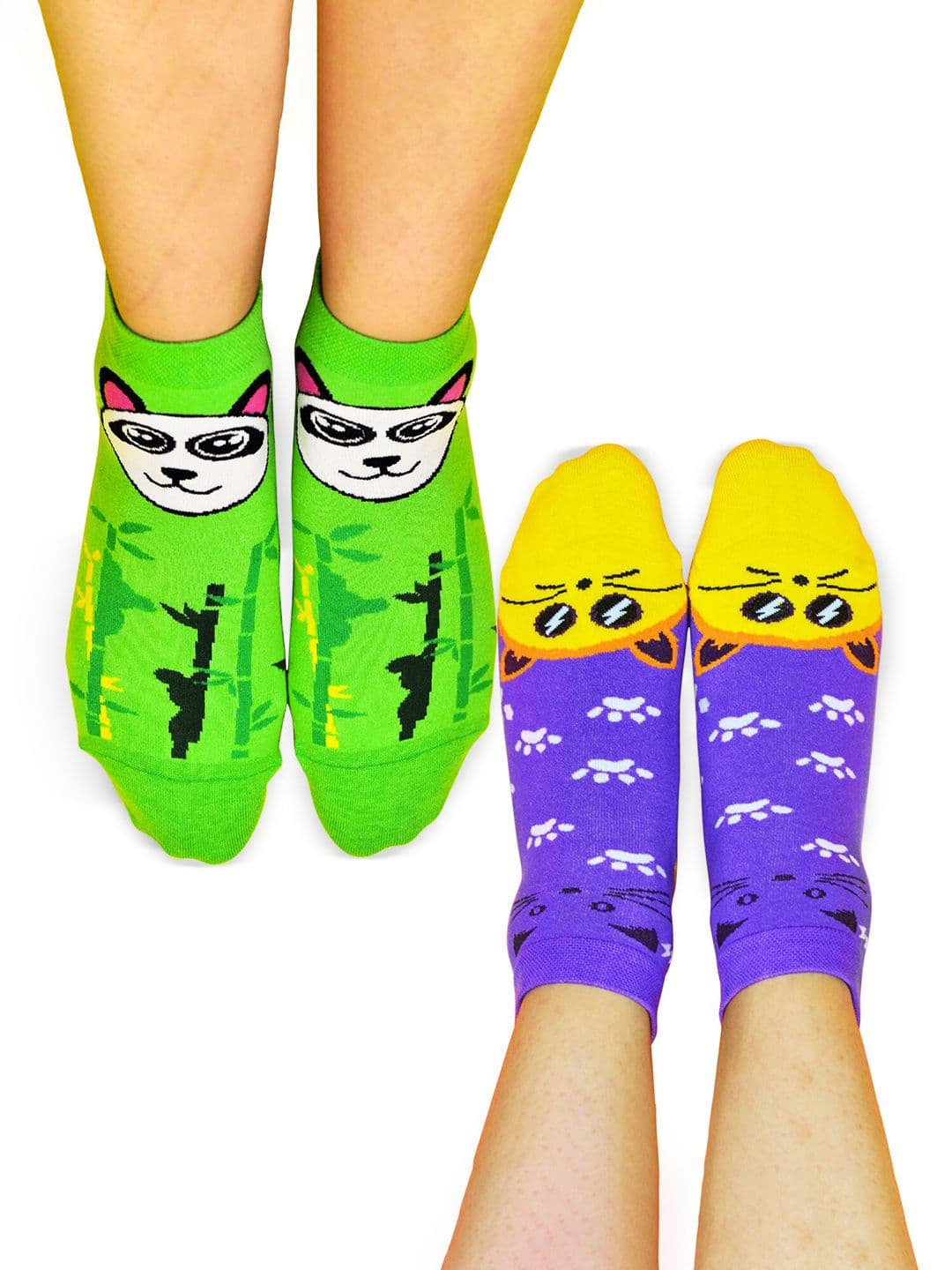 Papa Socks Unisex Pack Of 2 Breathable Anti Bacterial Ankle-Length Socks - view 1