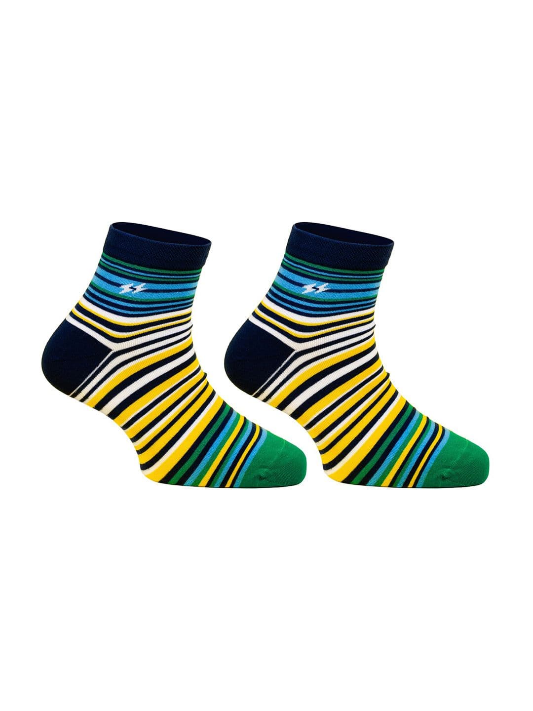 Papa Socks Unisex Striped Ankle Length Socks - view 1