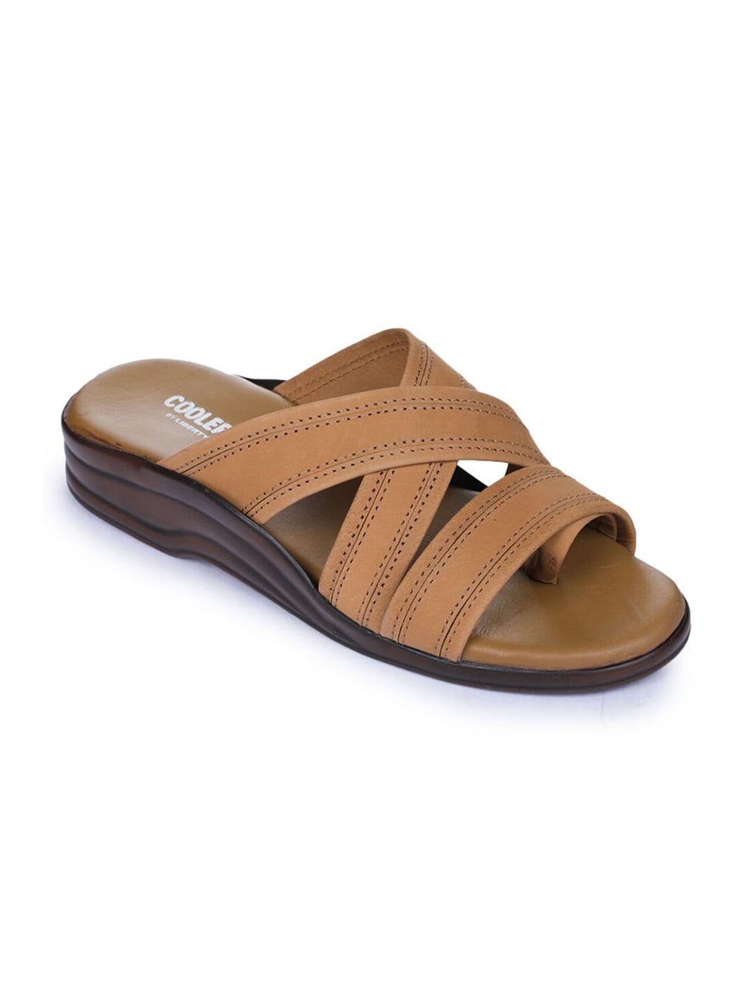 Liberty Men Leather Comfort Sandals - view 1
