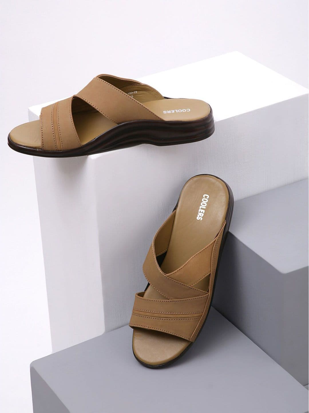 Liberty Men Leather Comfort Sandals - view 1