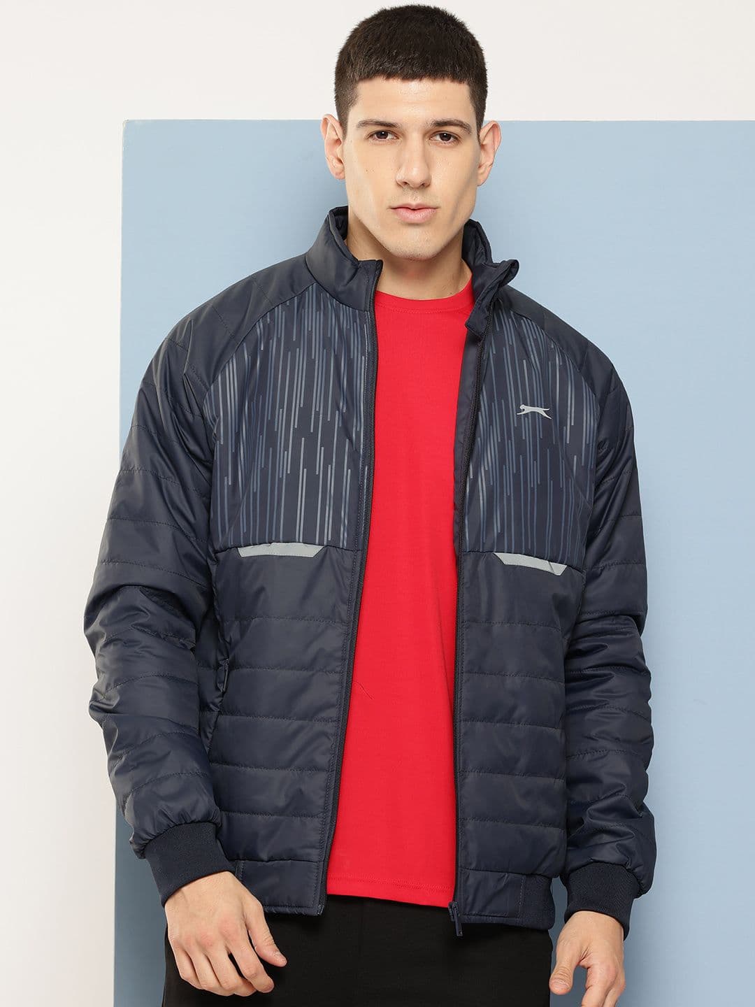 Slazenger Mock Collar Padded Jacket - view 1