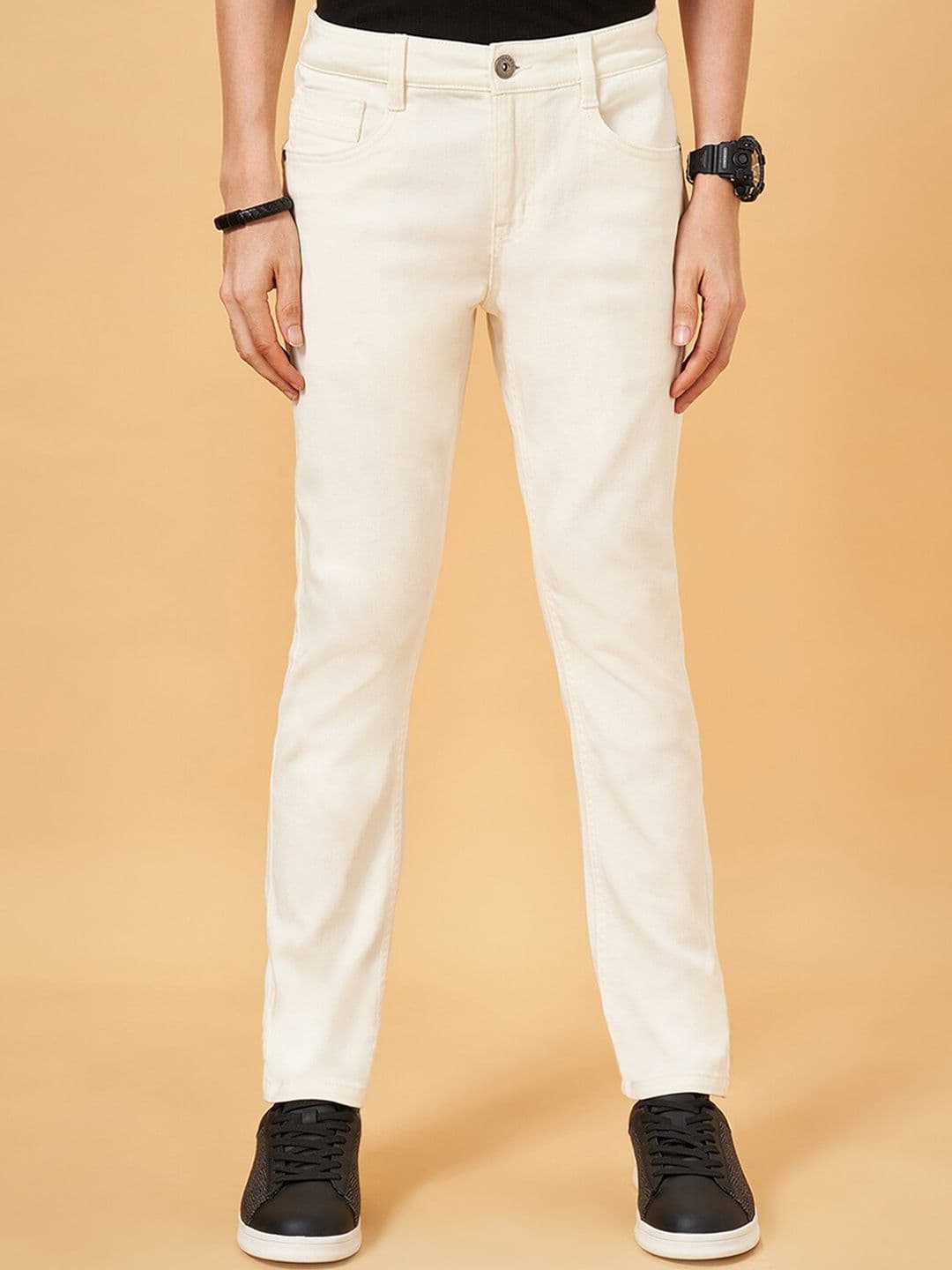 SF JEANS by Pantaloons Men Skinny Fit Clean Look Stretchable Jeans - view 1