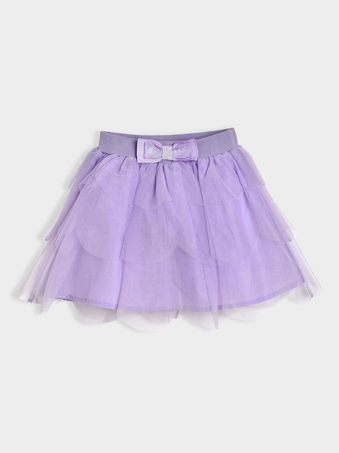 MiArcus Girls A-Line Tiered Mini Skirt - view 1