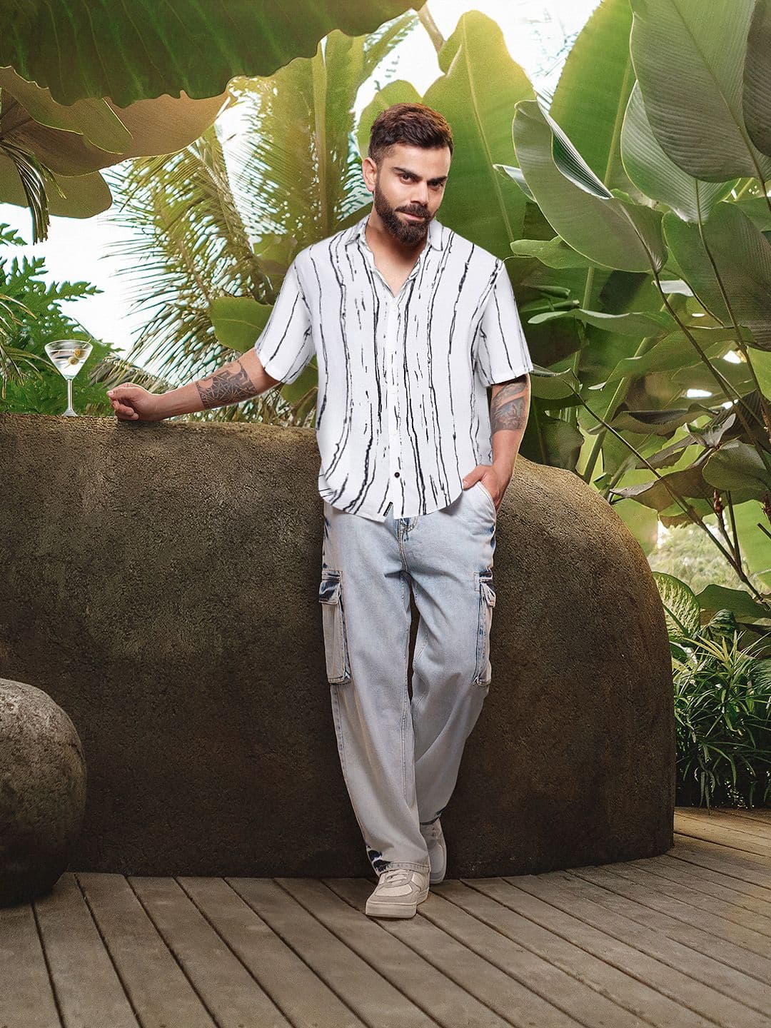 WROGN Opaque Striped Casual Shirt - view 1