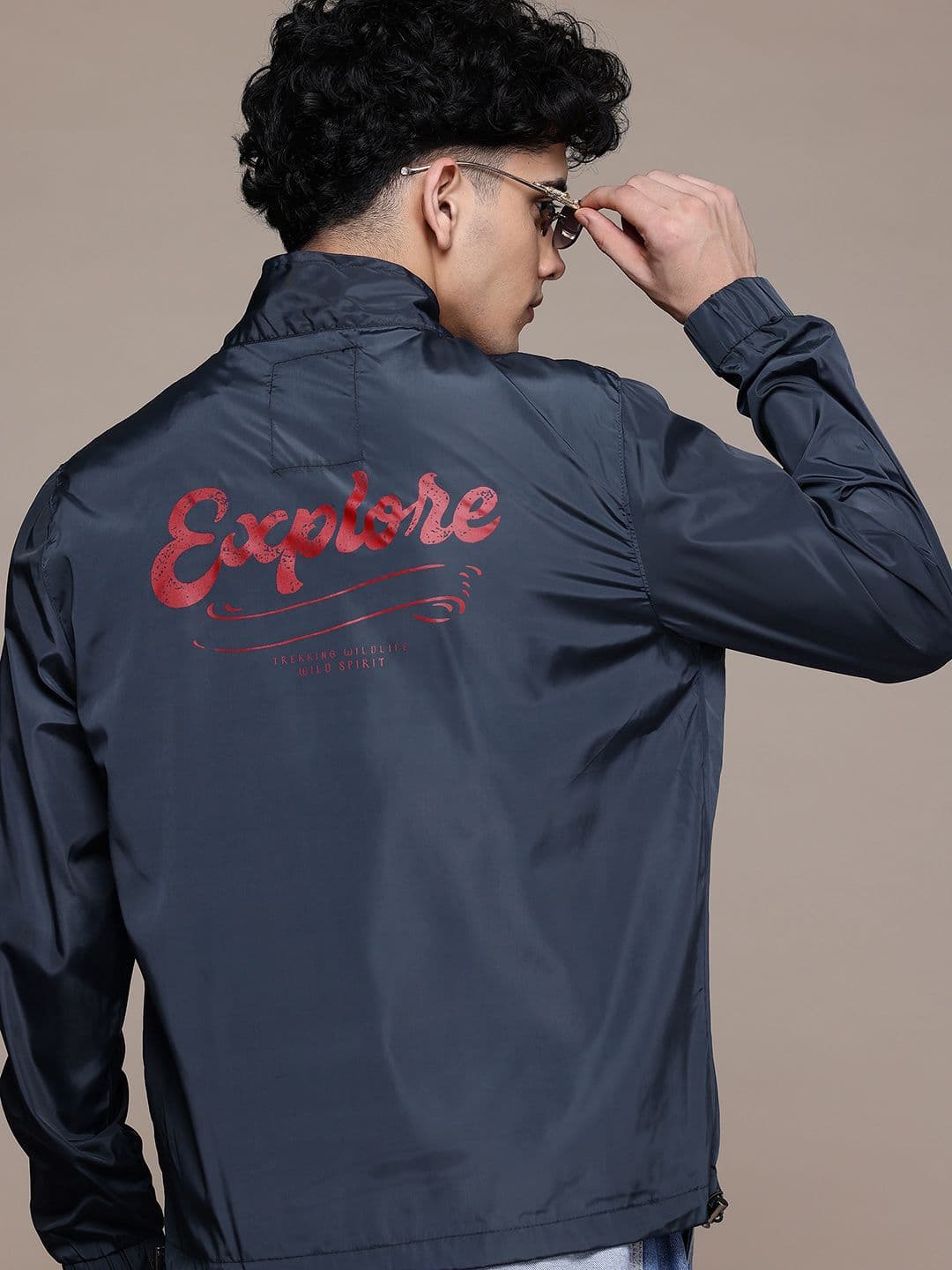The Roadster Lifestyle Co. Men Typography Tailored Jacket - view 1