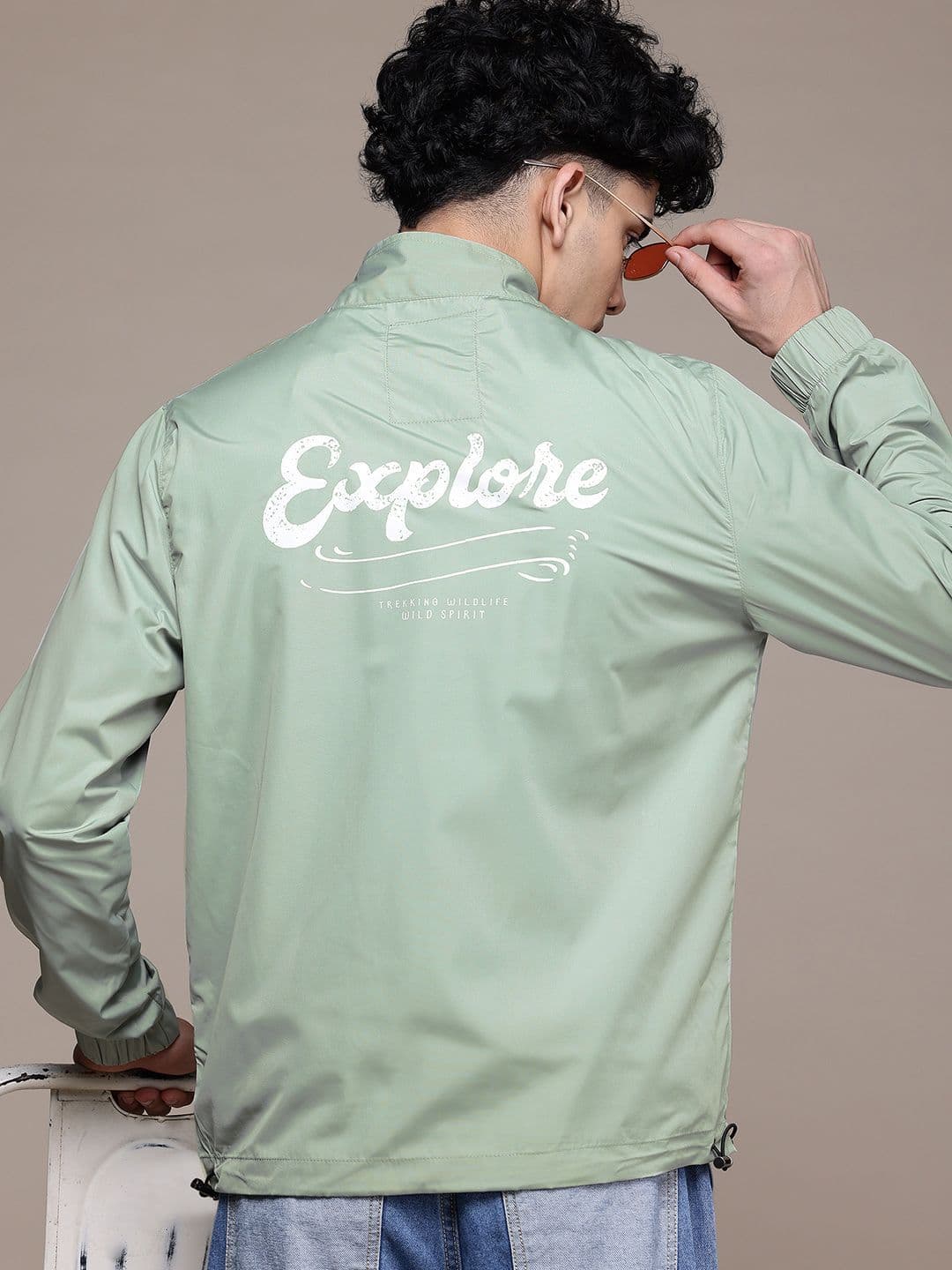 The Roadster Lifestyle Co. Typography Print Tailored Jacket - view 1