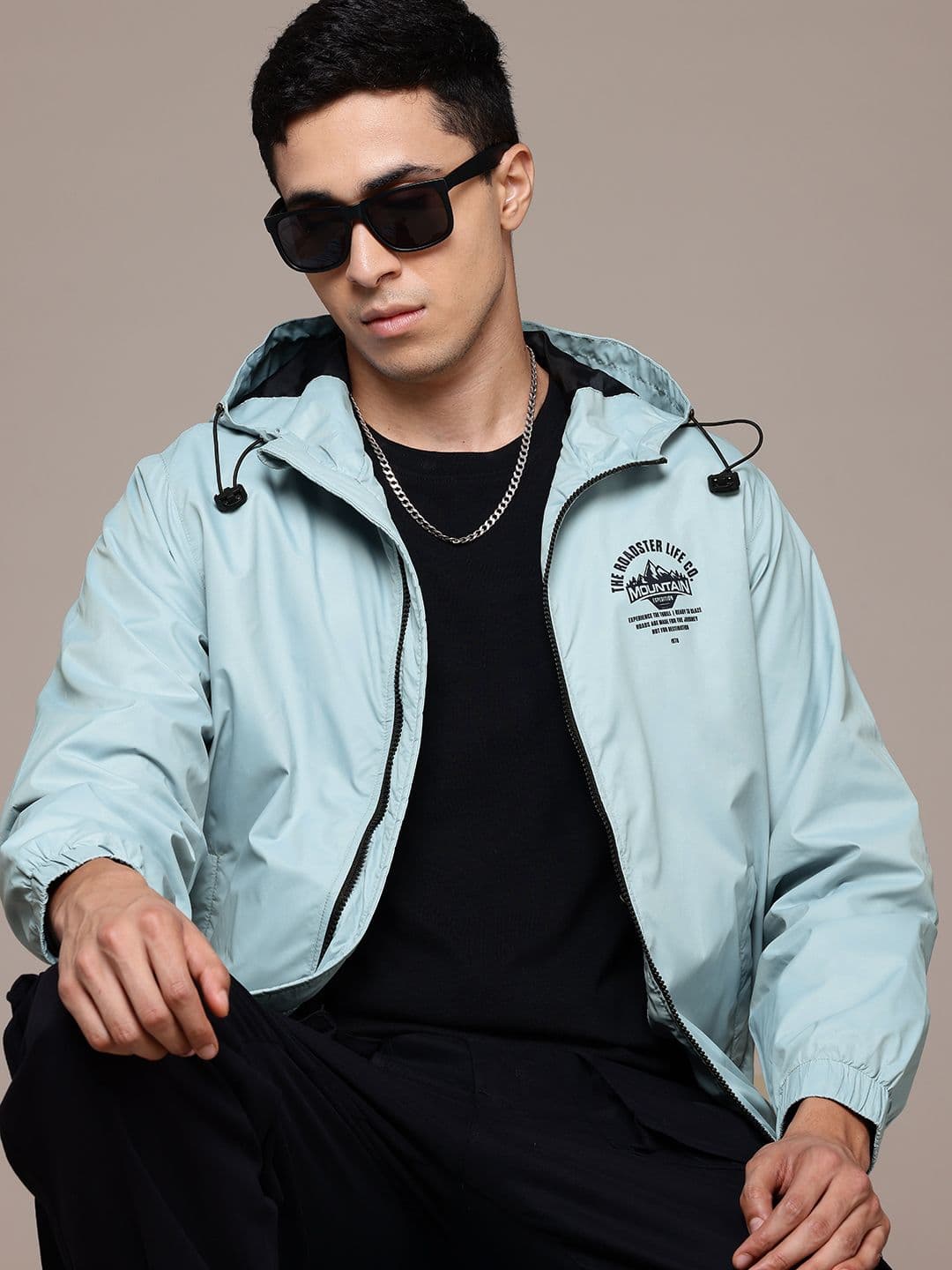 The Roadster Lifestyle Co. Hooded Tailored Jacket