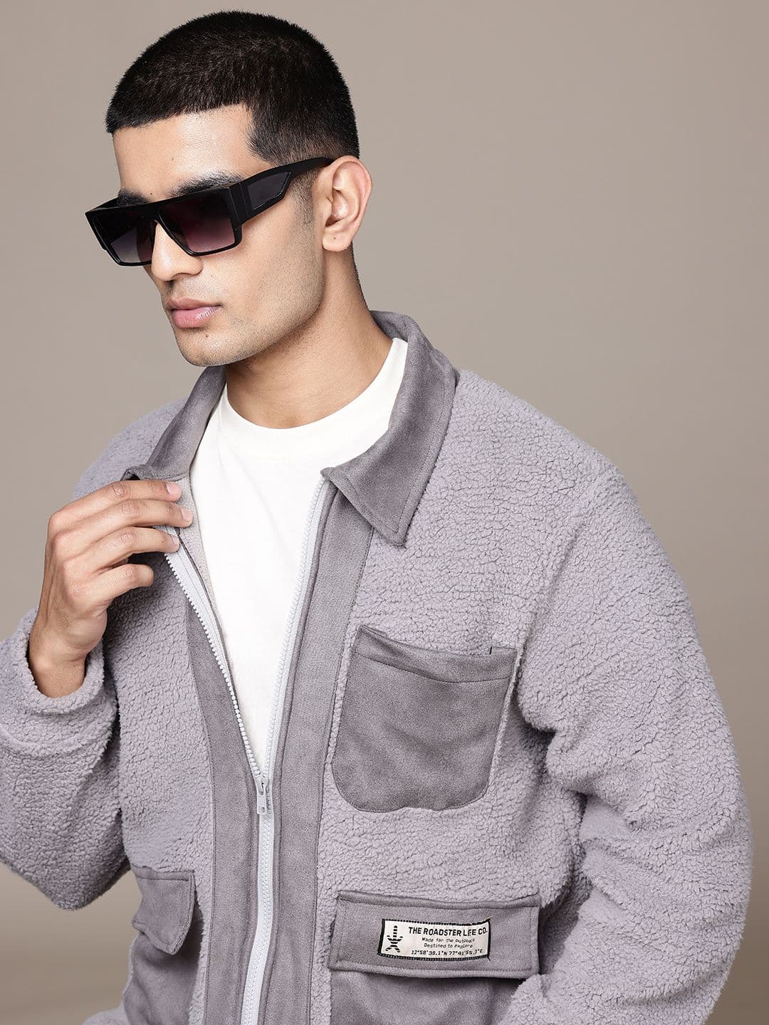 The Roadster Lifestyle Co. Sherpa Tailored Jacket - view 1