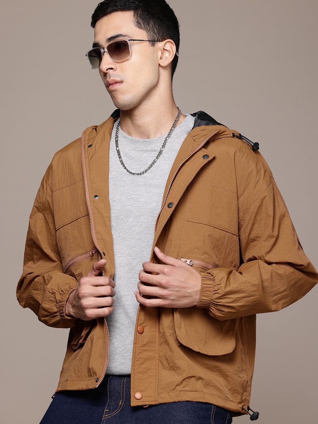 The Roadster Lifestyle Co. Hooded Tailored Jacket - view 1