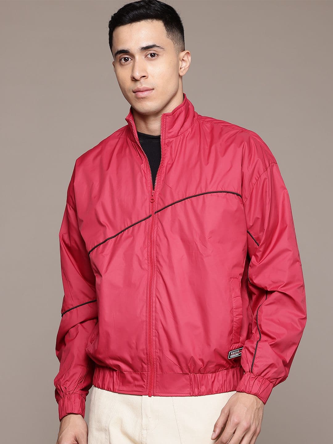 The Roadster Lifestyle Co. Mock Collar Tailored Jacket - view 1