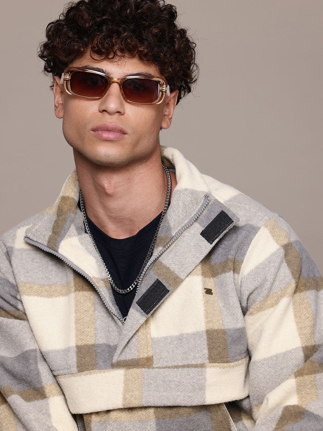 The Roadster Lifestyle Co. Checked Tailored Jacket