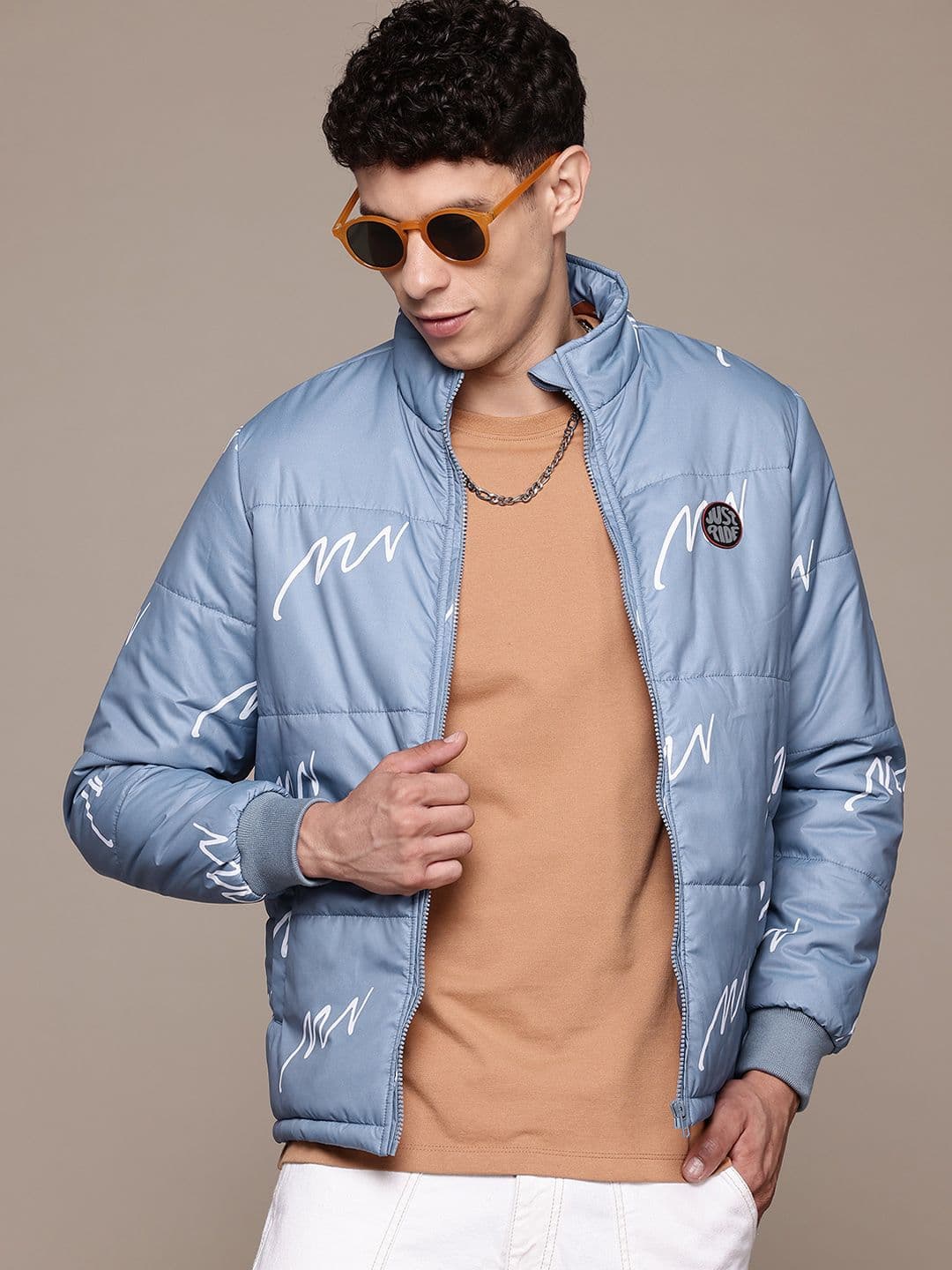The Roadster Lifestyle Co. Printed Padded Jacket - view 1