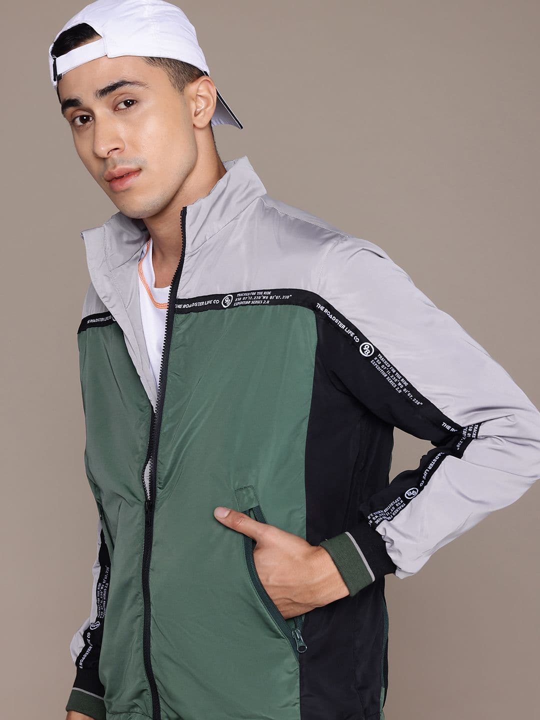 The Roadster Lifestyle Co. Typography Tailored Jacket - view 1