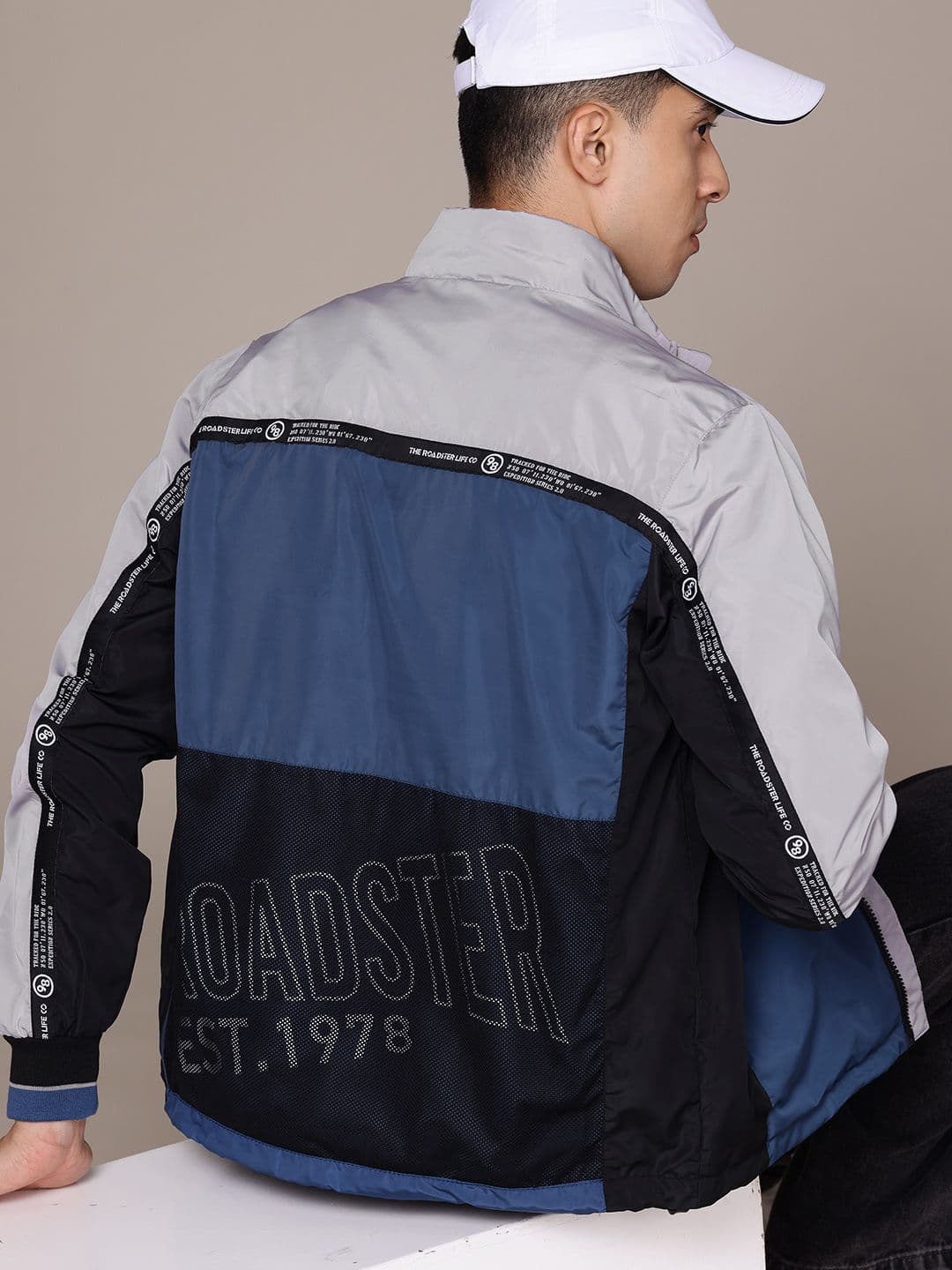 The Roadster Lifestyle Co. Typography Tailored Jacket - view 1